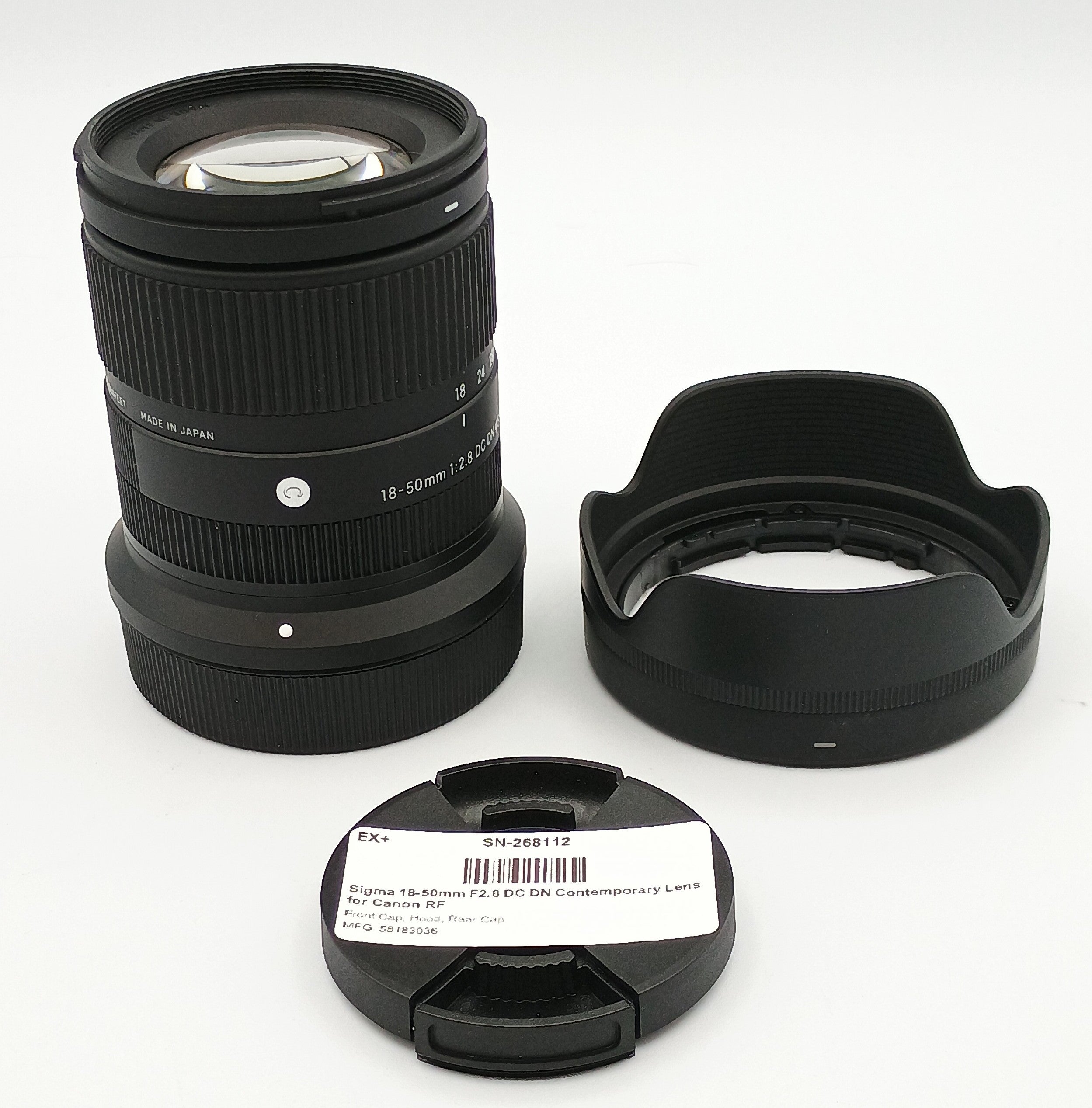 Sigma 18-50mm F2.8 DC DN Contemporary Lens for Canon RF