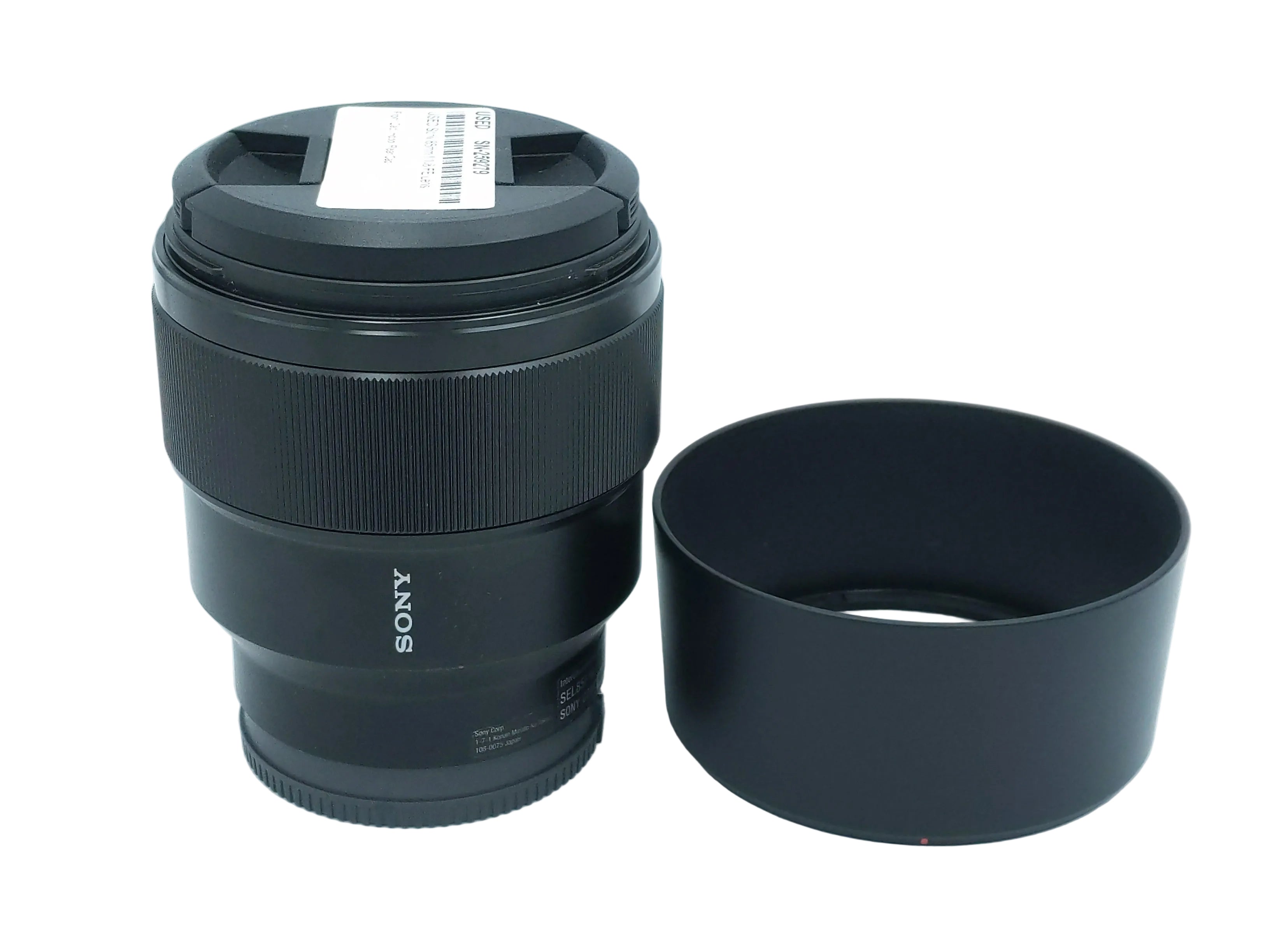 USED Sony 85mm f/1.8 FE Lens