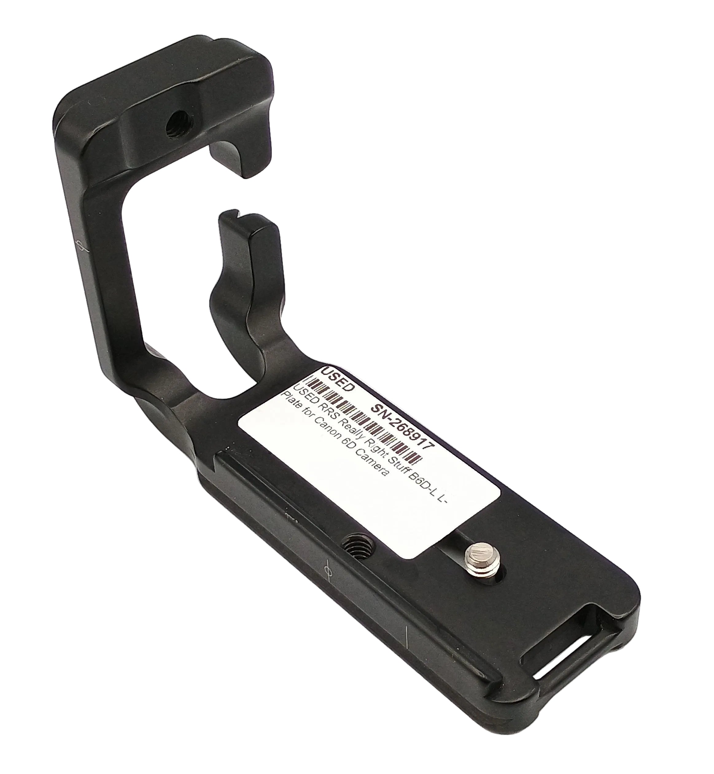 USED RRS Really Right Stuff B6D-L L-Plate for Canon 6D Camera