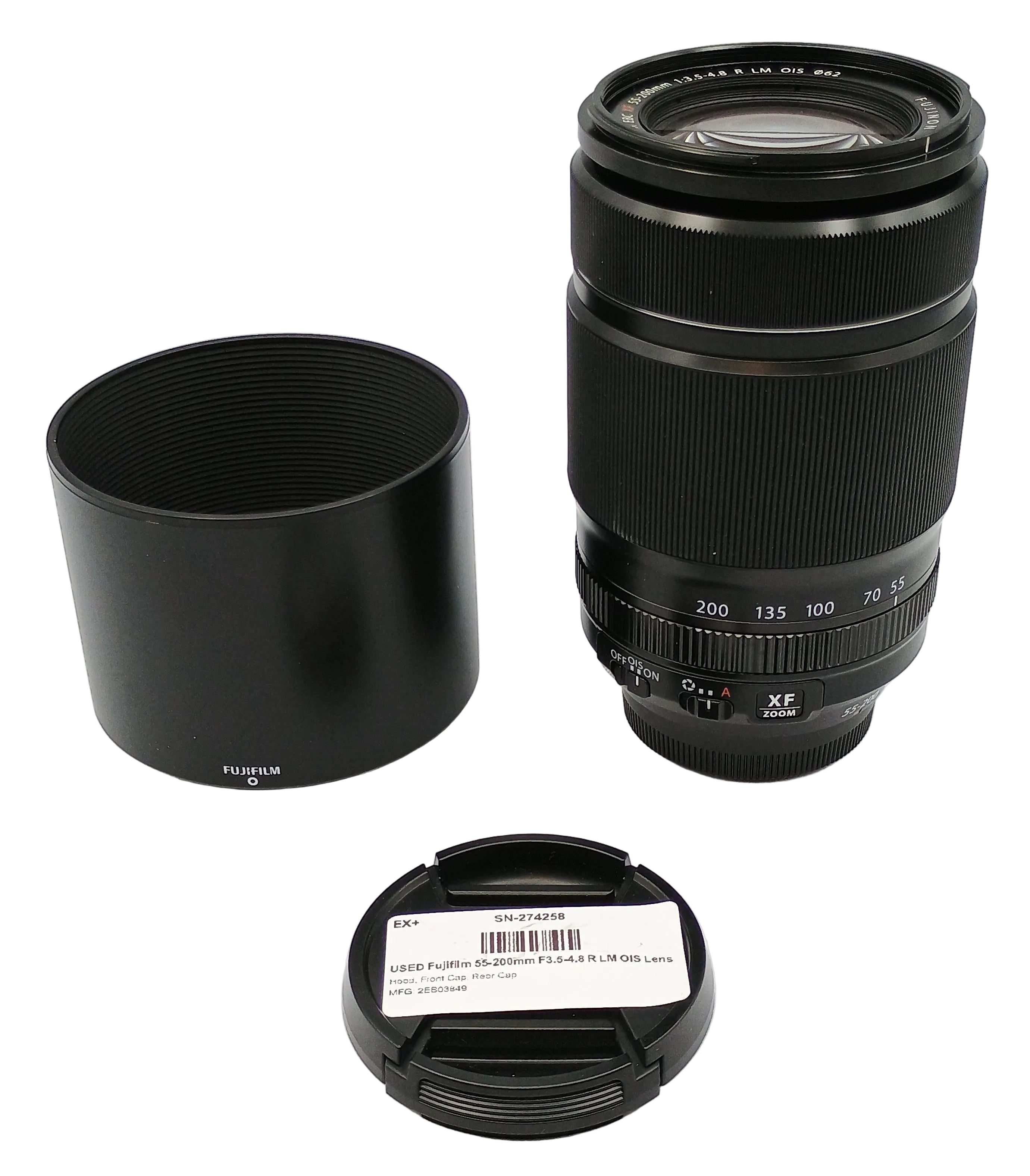 USED Fujifilm 55-200mm F3.5-4.8 R LM OIS Lens