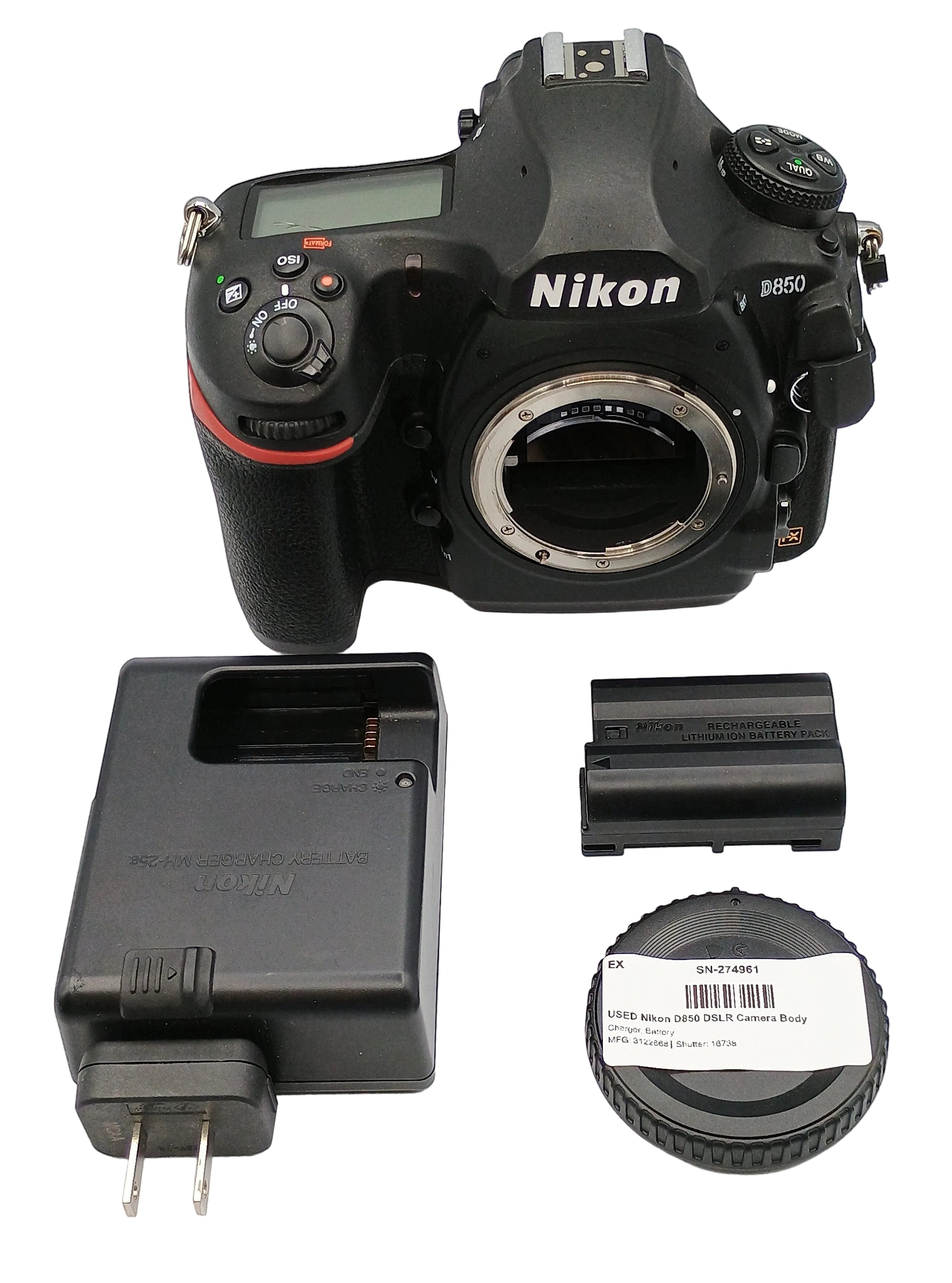 USED Nikon D850 DSLR Camera Body