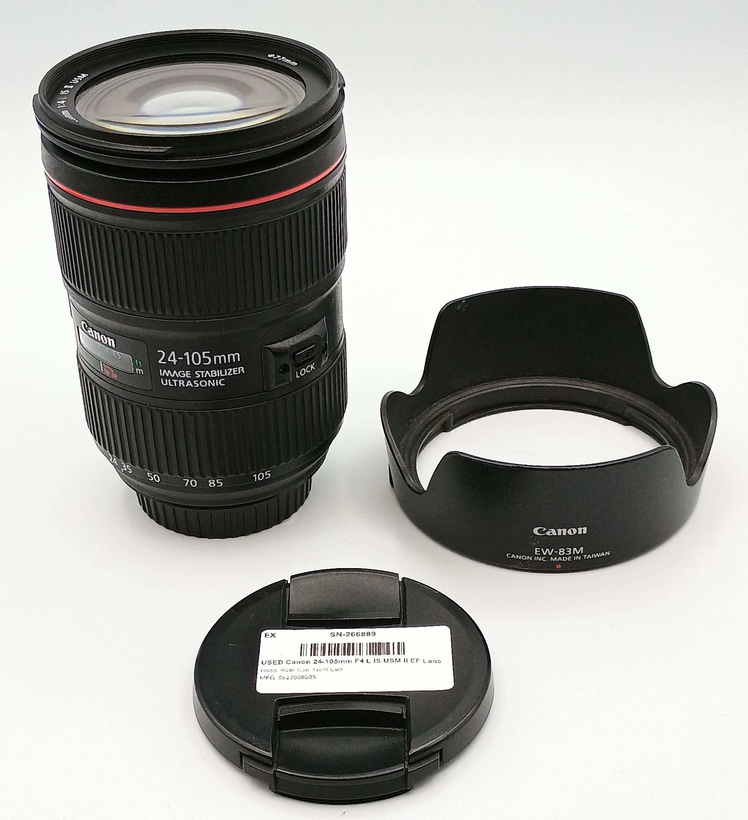 USED Canon 24-105mm F4 L IS USM II EF Lens