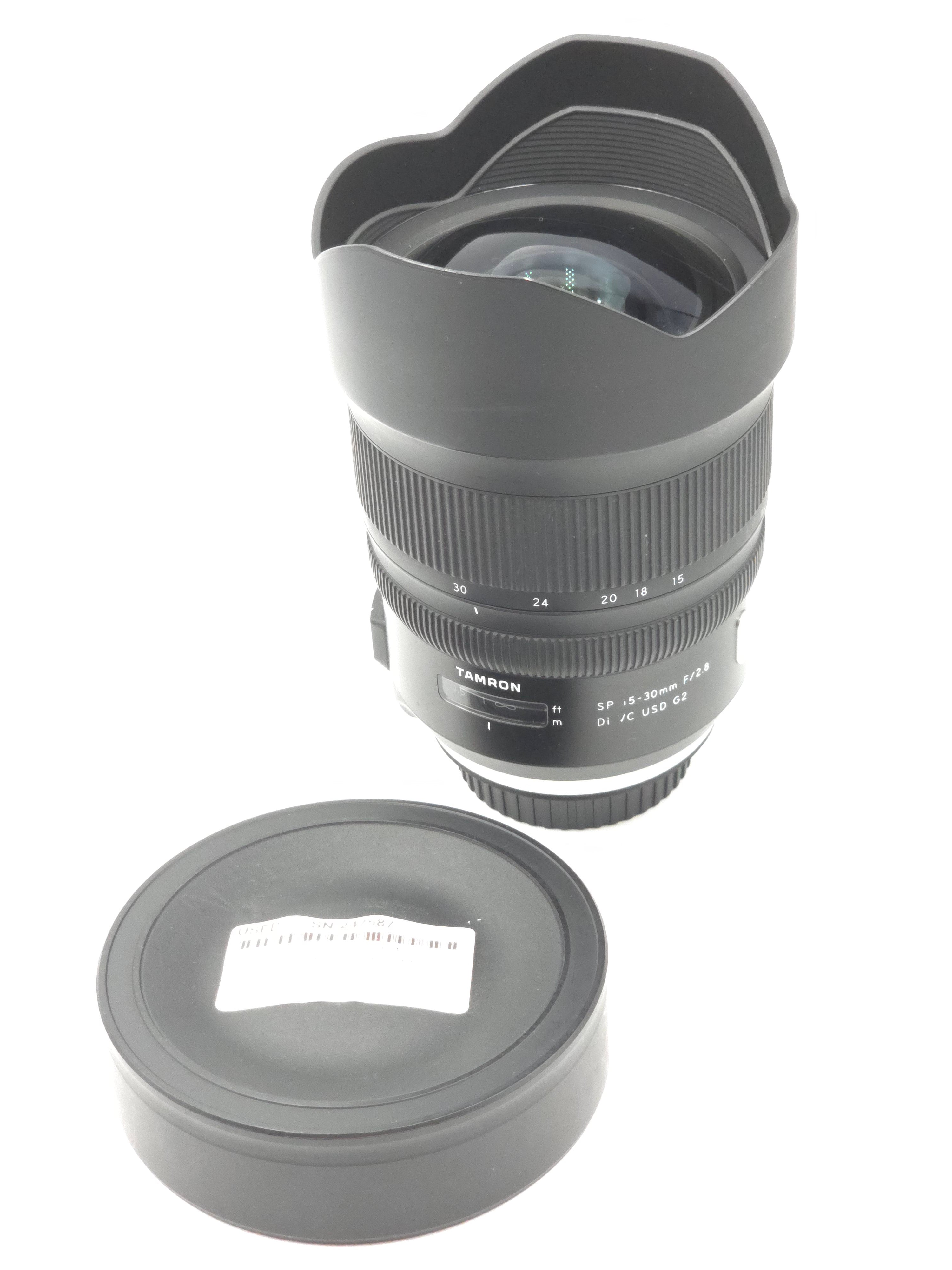 USED Tamron SP 15-30mm f/2.8 Di VC USD G2 Lens for Canon EF