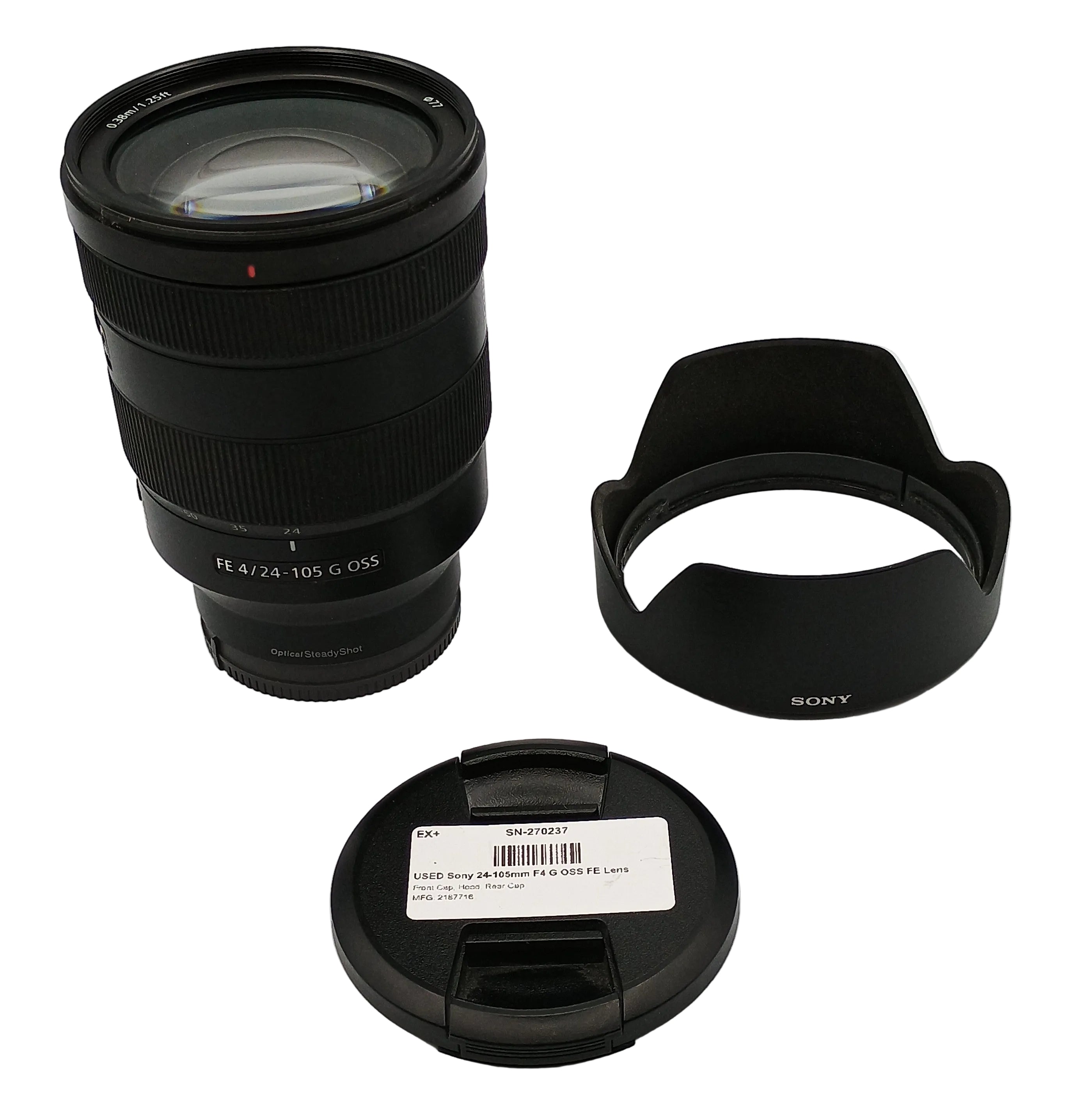 USED Sony 24-105mm F4 G OSS FE Lens