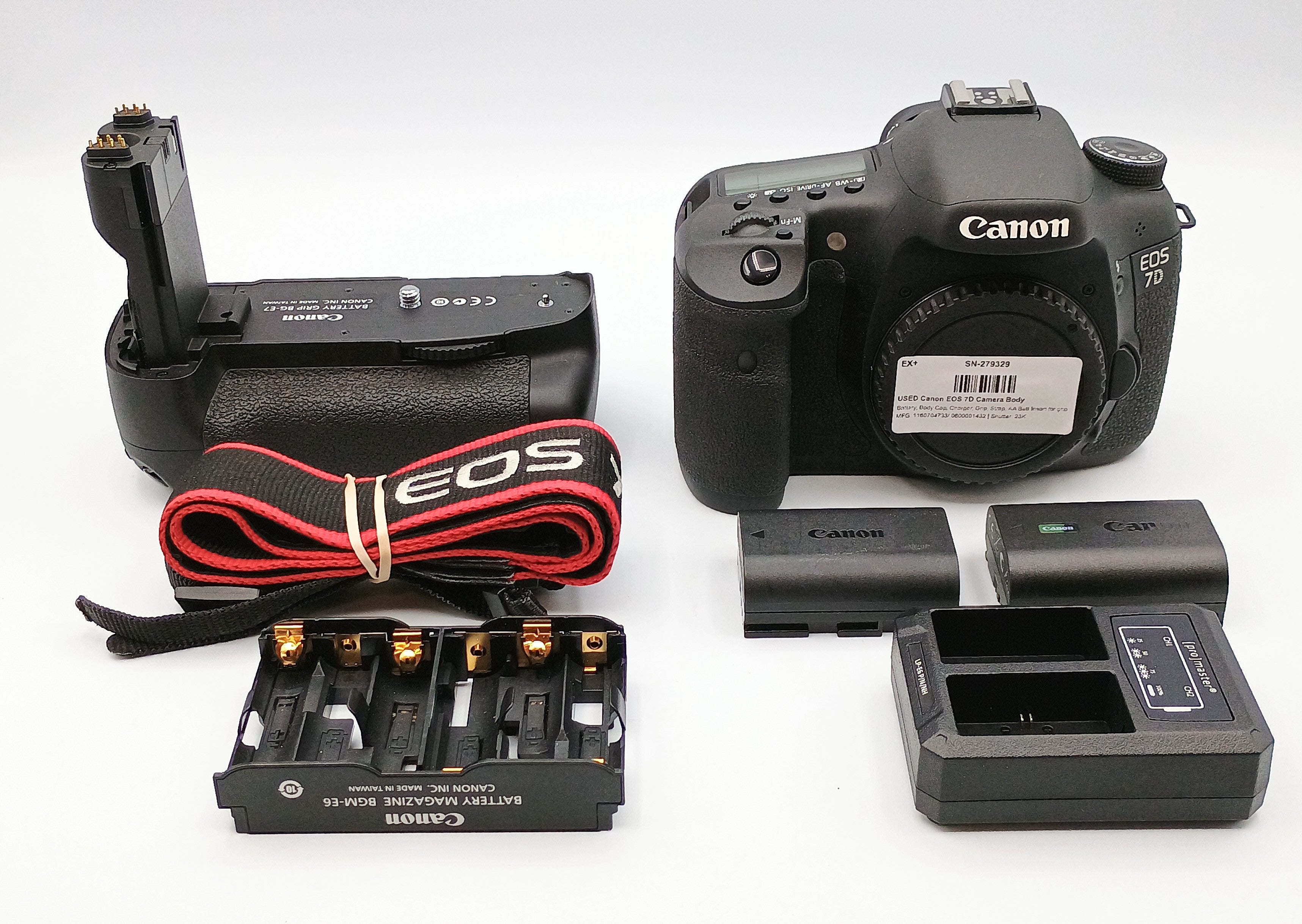 USED Canon EOS 7D Camera Body