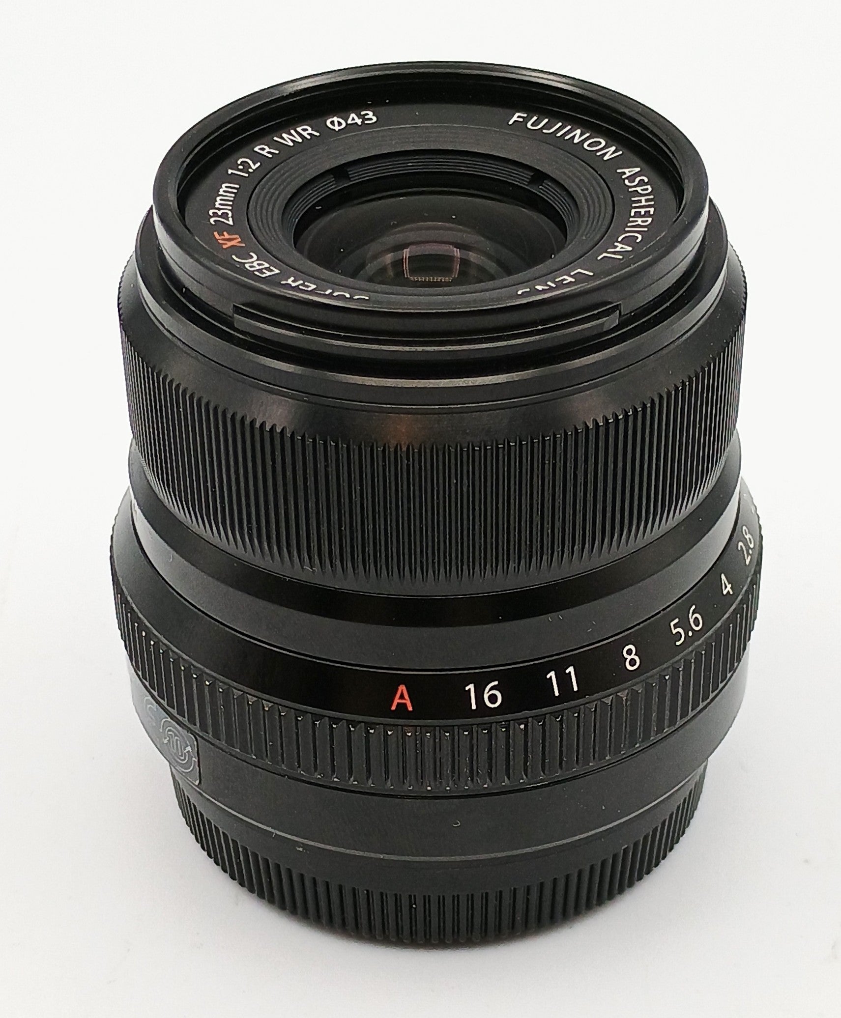 USED Fujifilm XF 23MM F2 R WR Lens Black