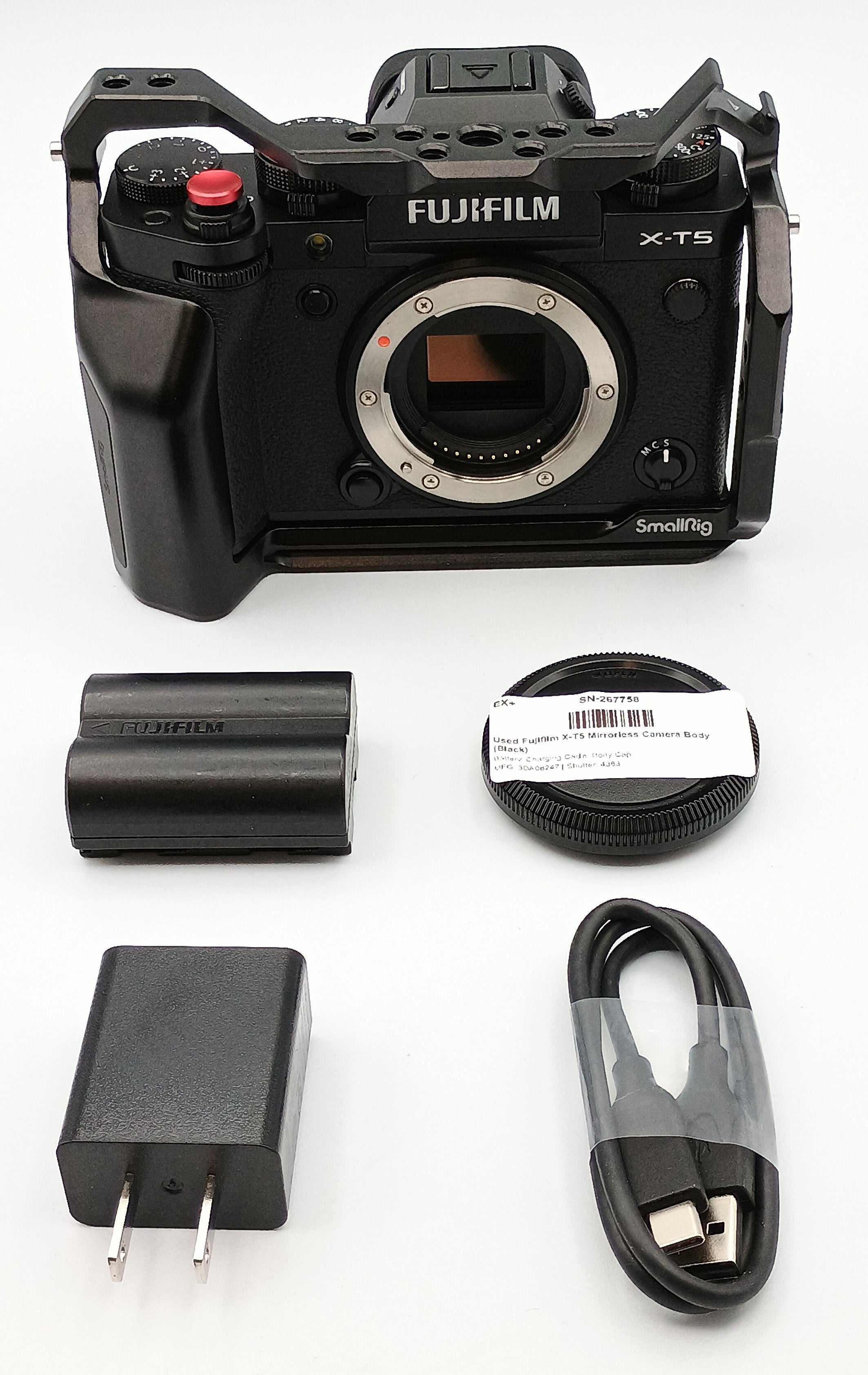 Used Fujifilm X-T5 Mirrorless Camera Body (Black)