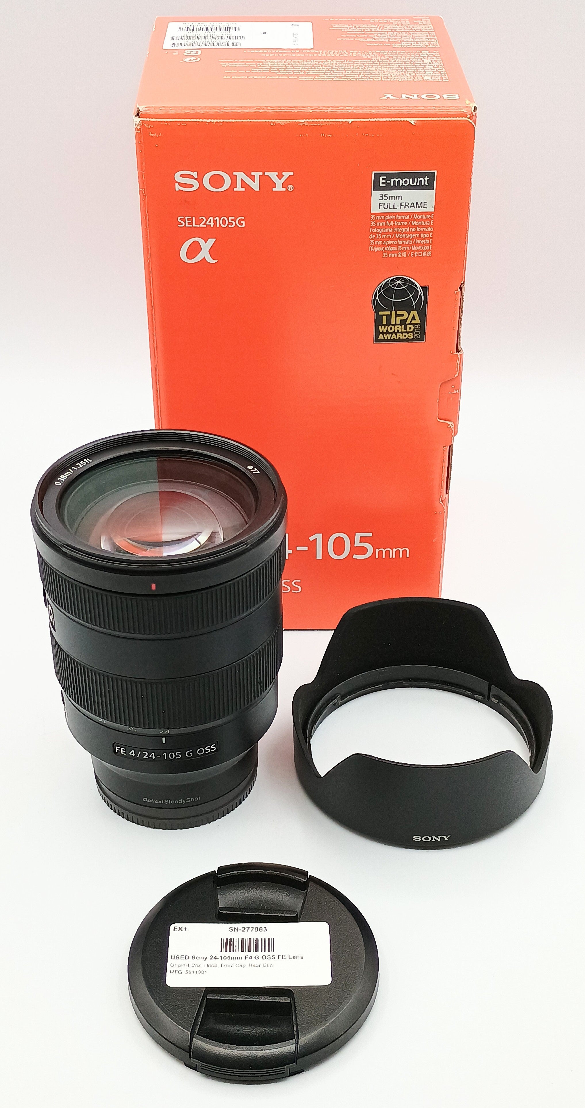 USED Sony 24-105mm F4 G OSS FE Lens
