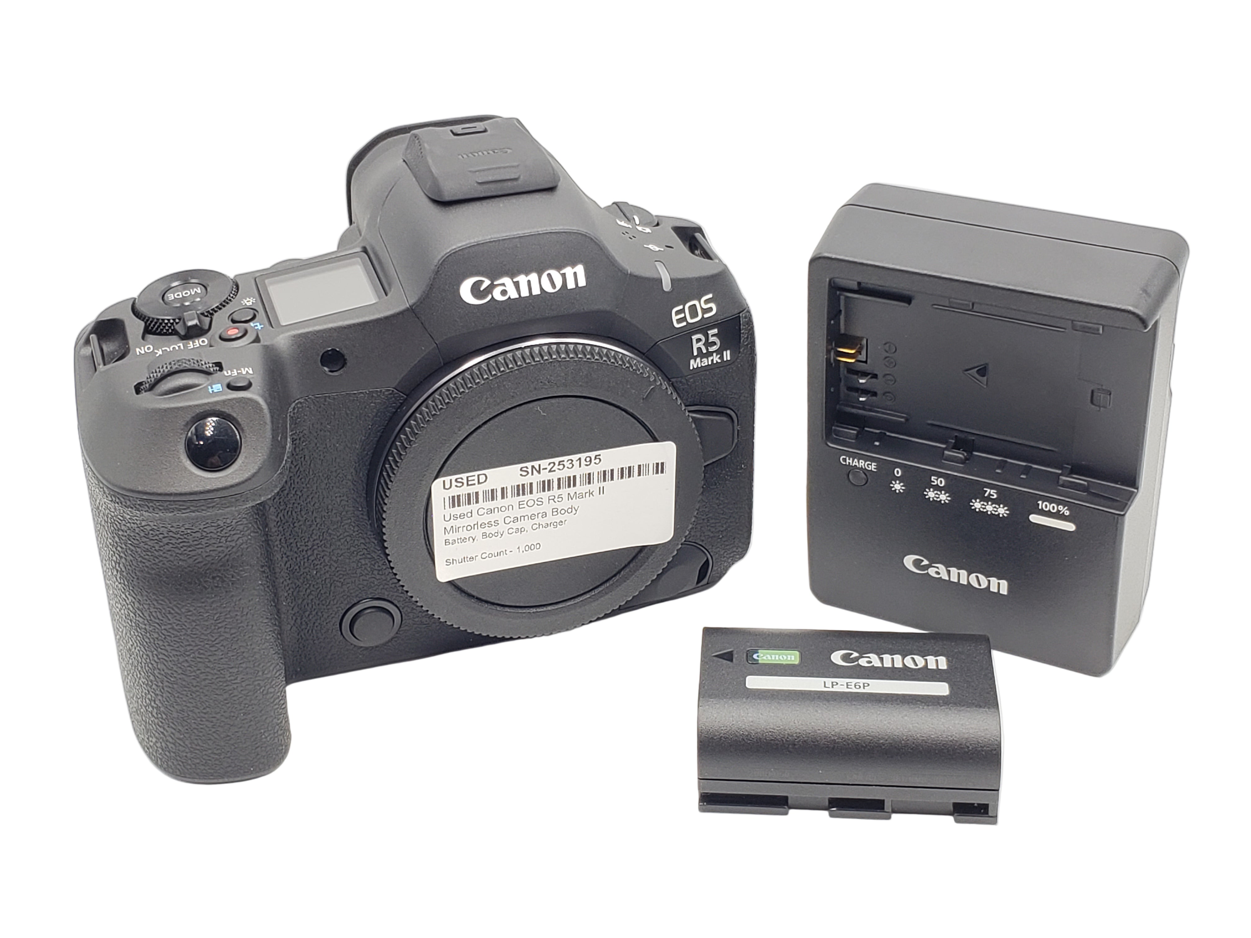 Used Canon EOS R5 Mark II Mirrorless Camera Body