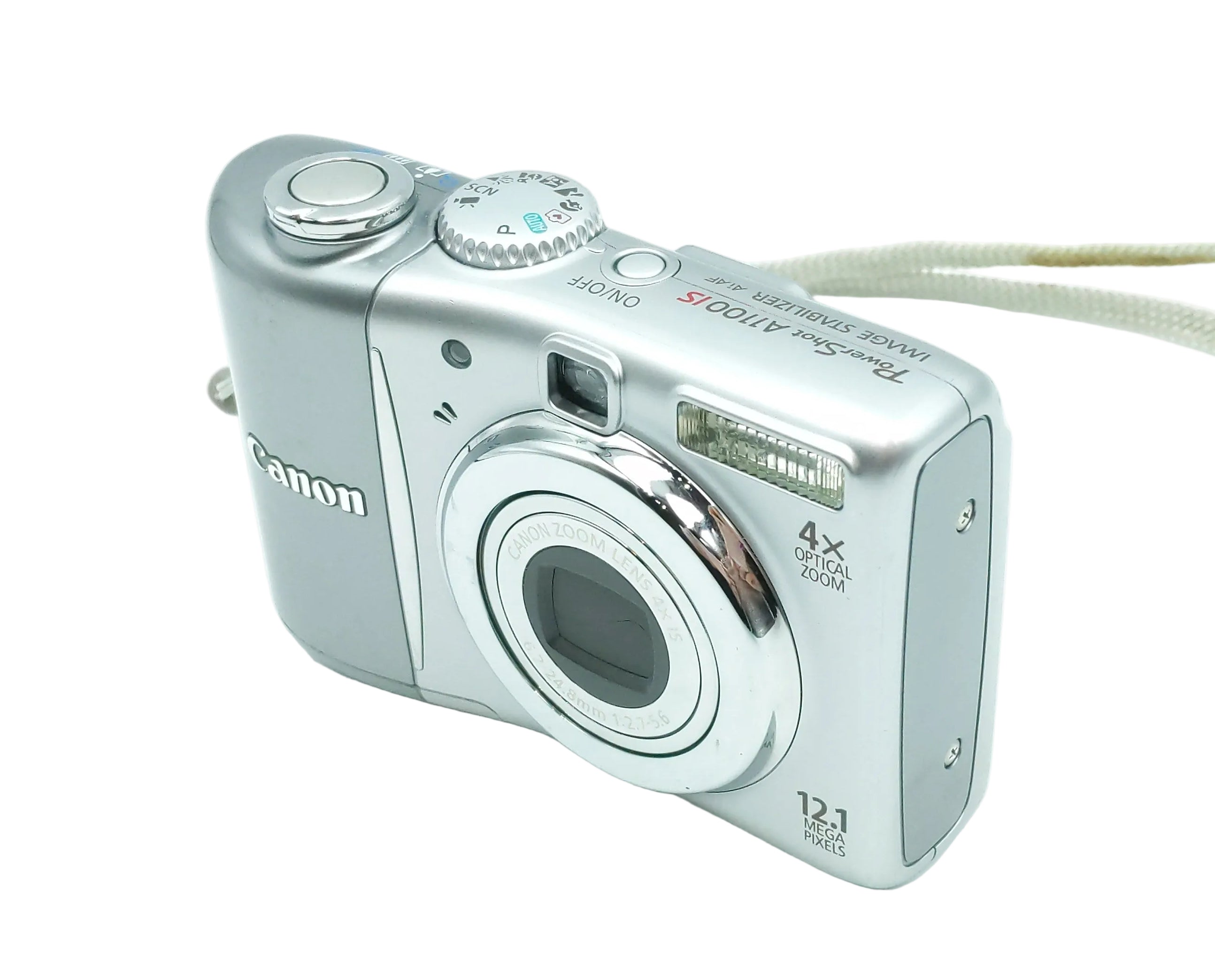 Used Canon Powershot A1100 IS Digital Point and Shoot Camera