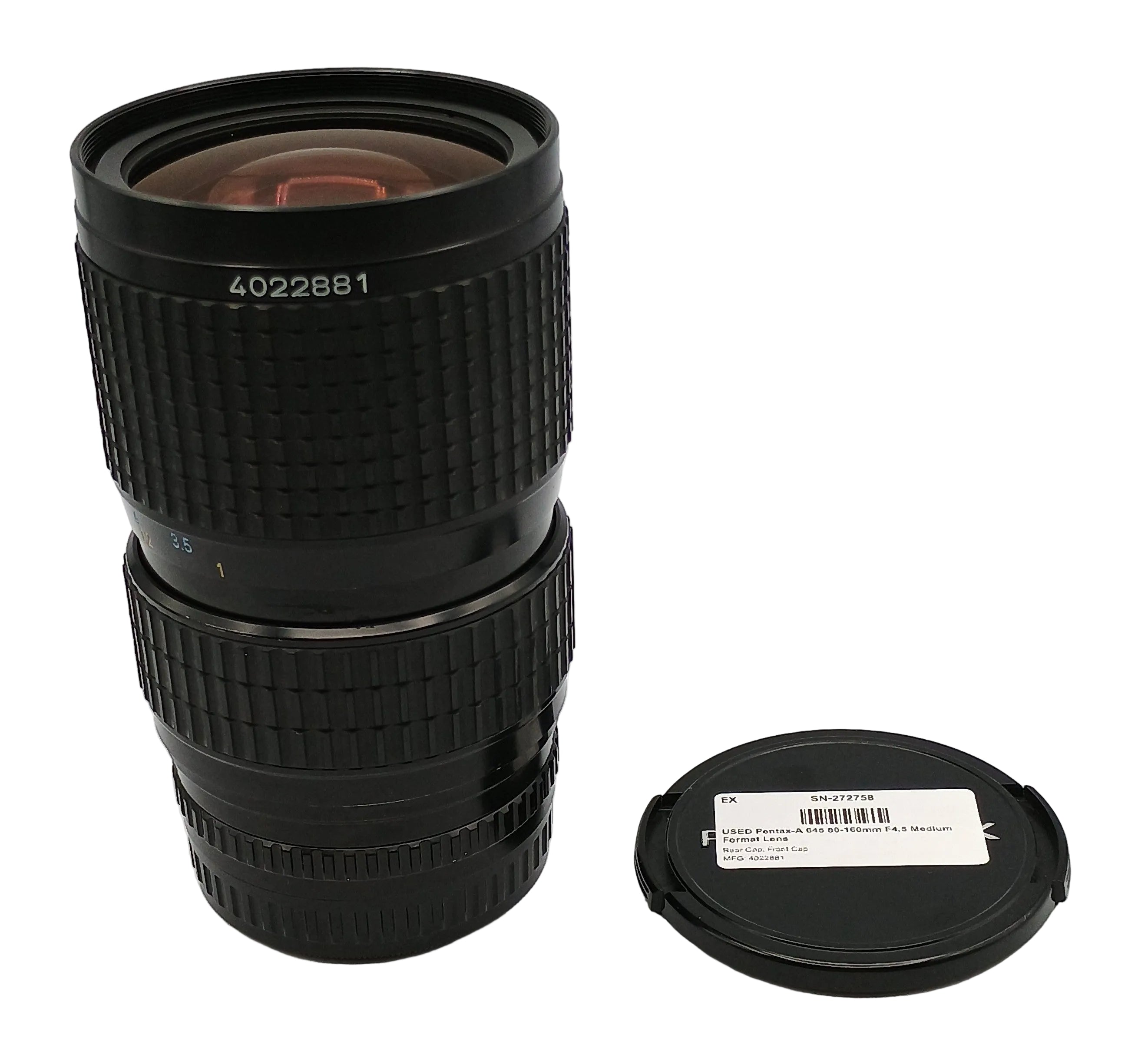 USED Pentax-A 645 80-160mm F4.5 Medium Format Lens