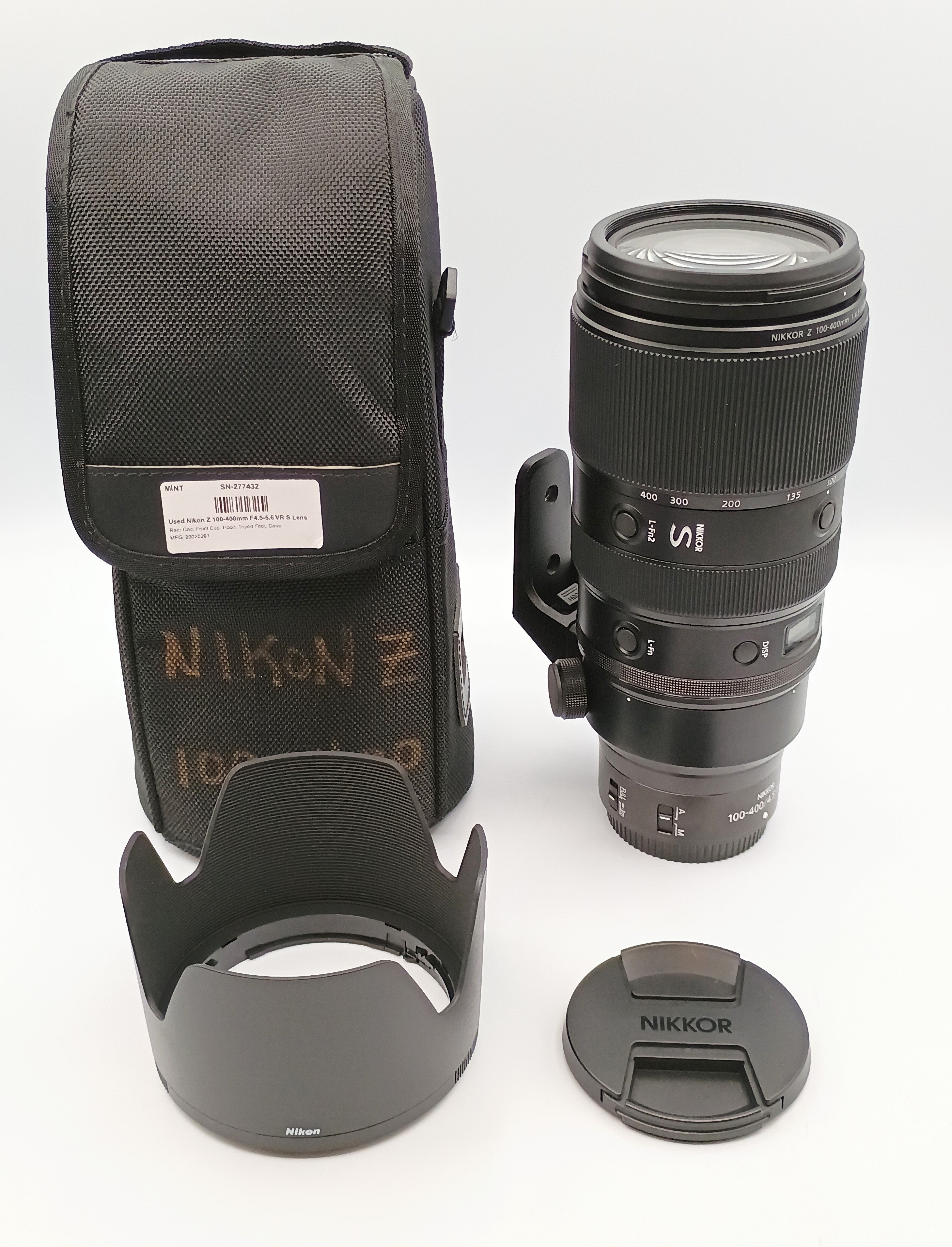 Used Nikon Z 100-400mm F4.5-5.6 VR S Lens