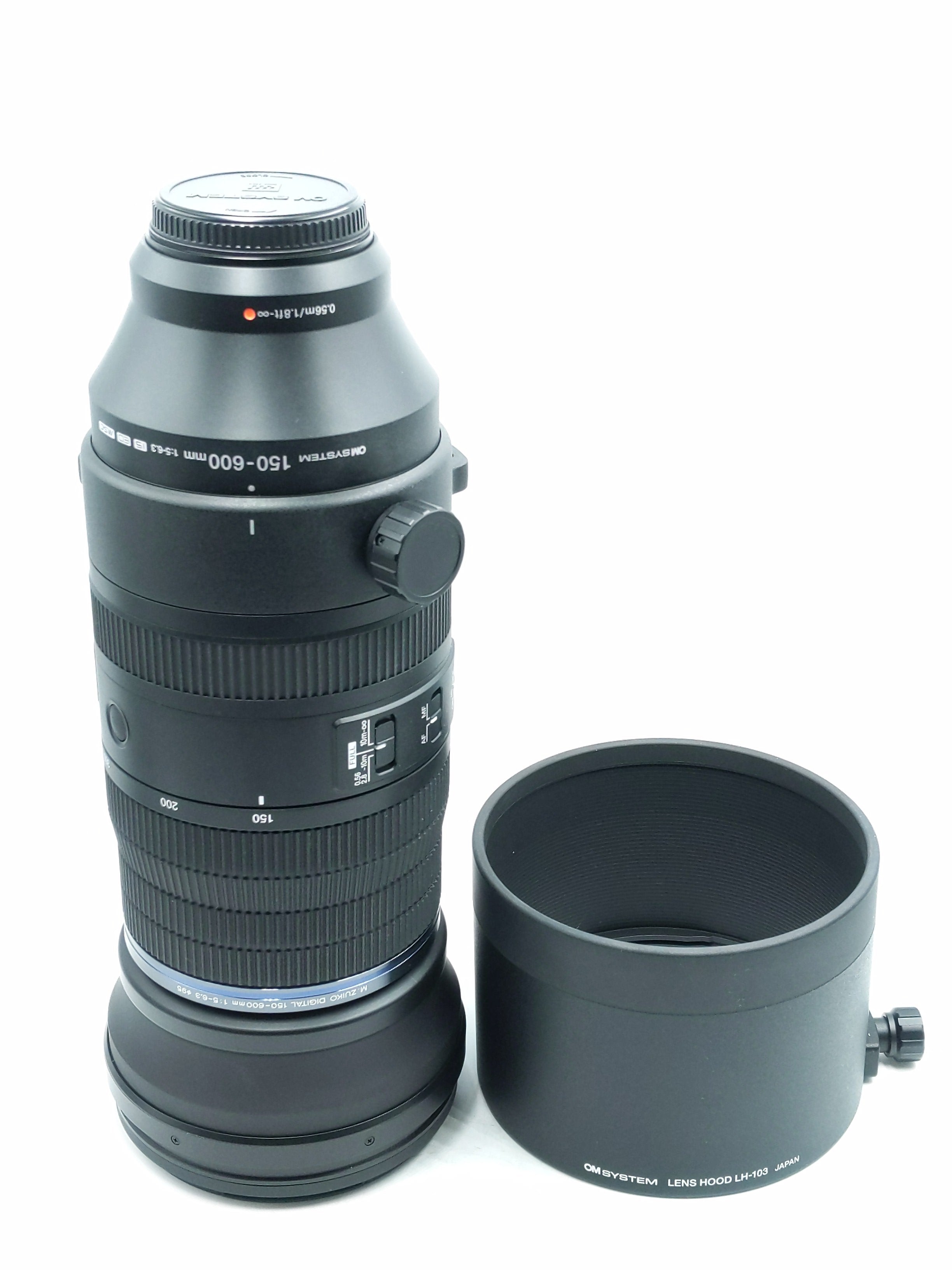 Used OM SYSTEM 150-600mm F5-6.3 IS ED M.Zuiko Digital Micro Four Thirds Lens