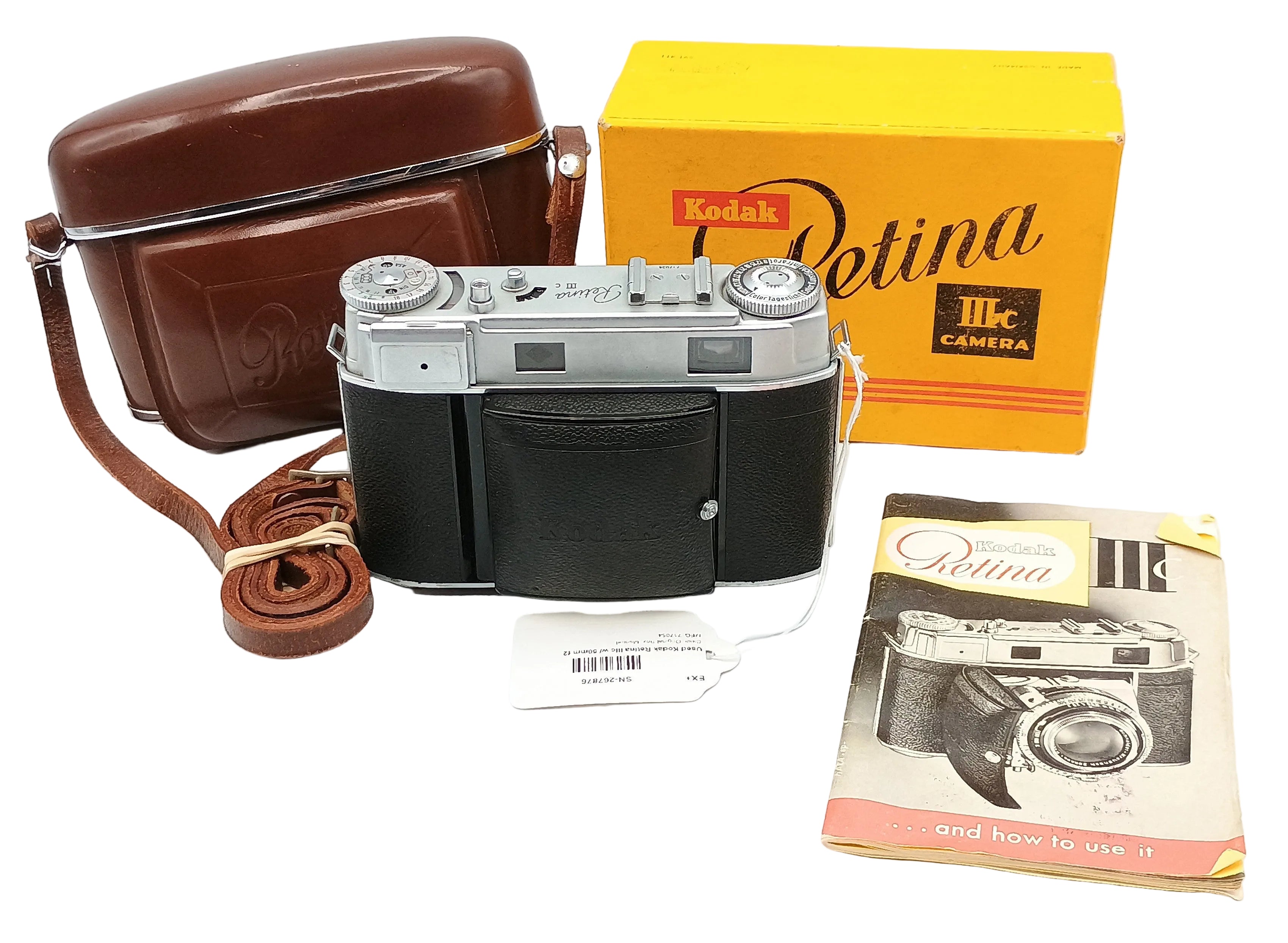 Used Kodak Retina IIIc w/ 50mm f2