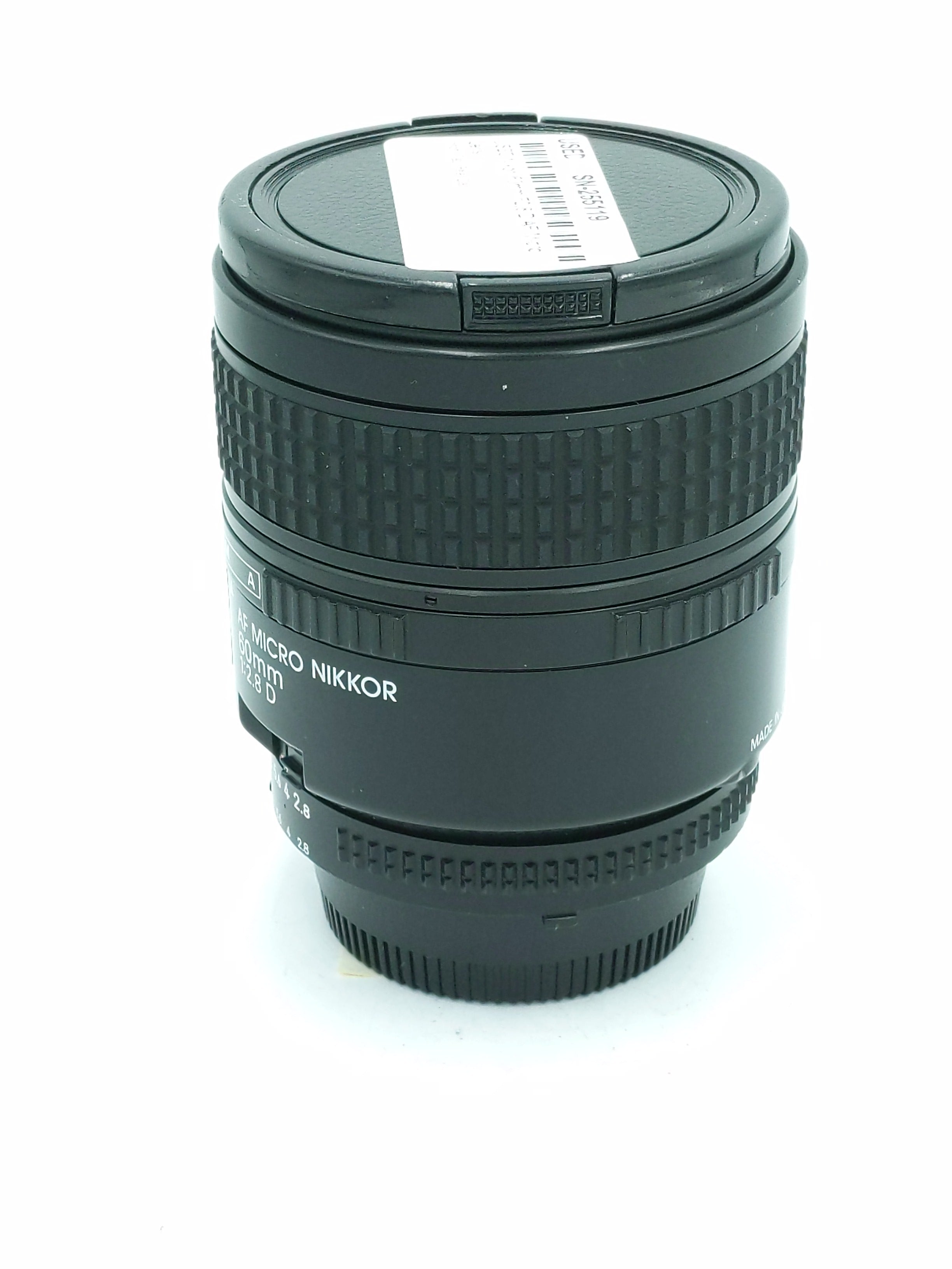 USED Nikon 60mm F2.8 D AF Micro Lens