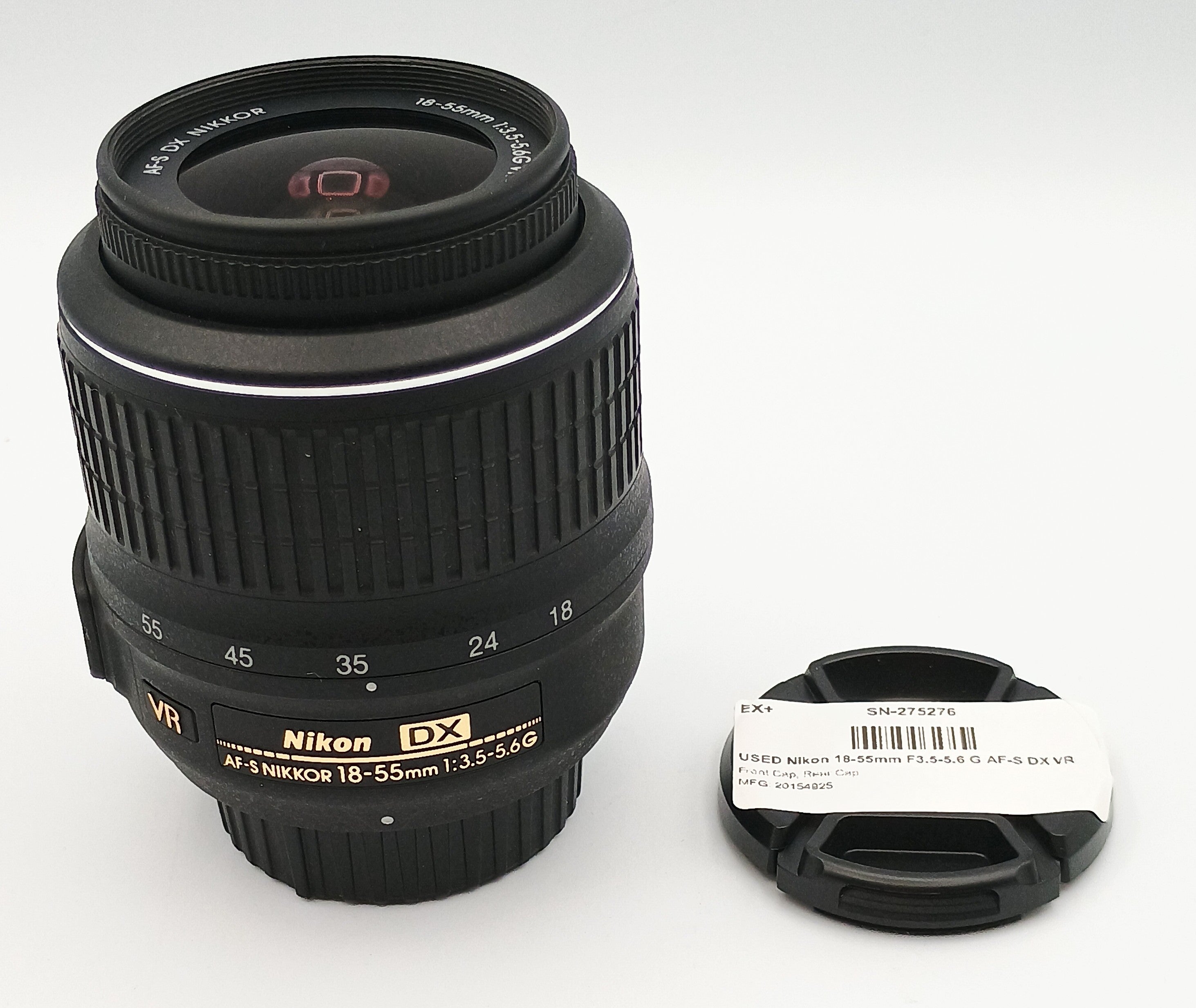 USED Nikon 18-55mm F3.5-5.6 G AF-S DX VR