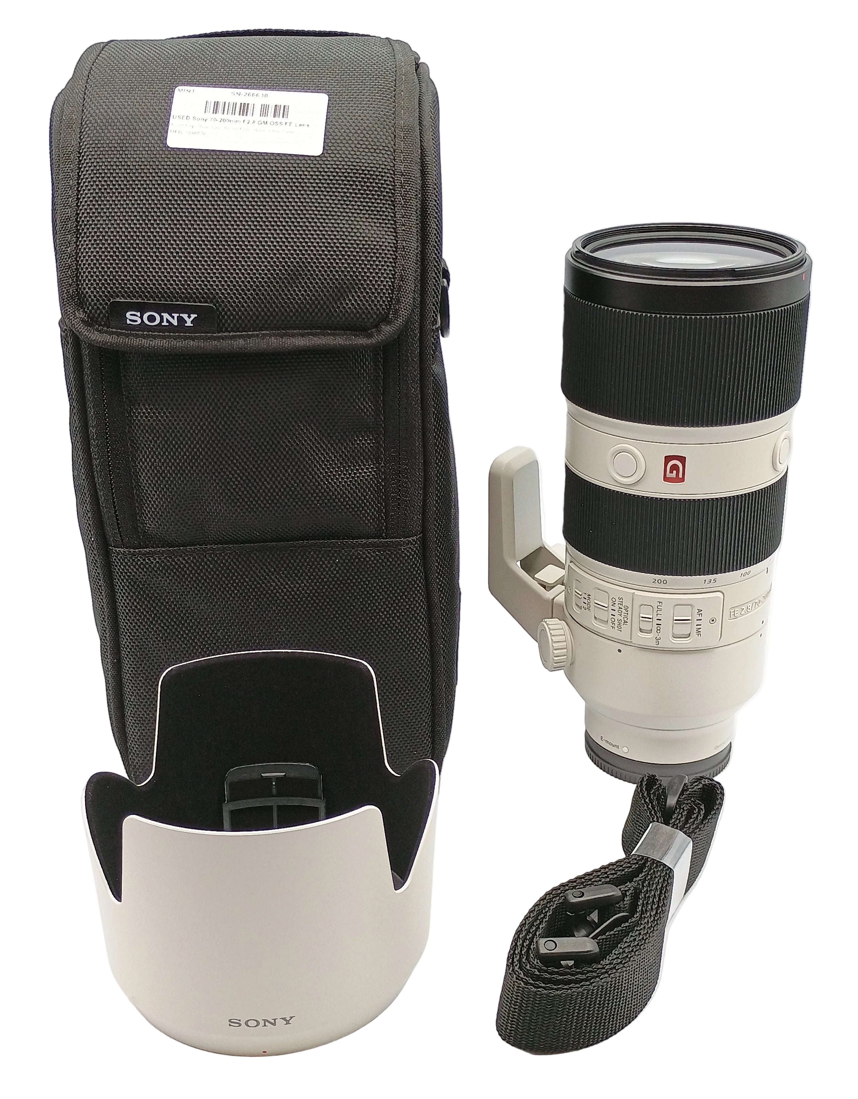 USED Sony 70-200mm F2.8 GM OSS FE Lens