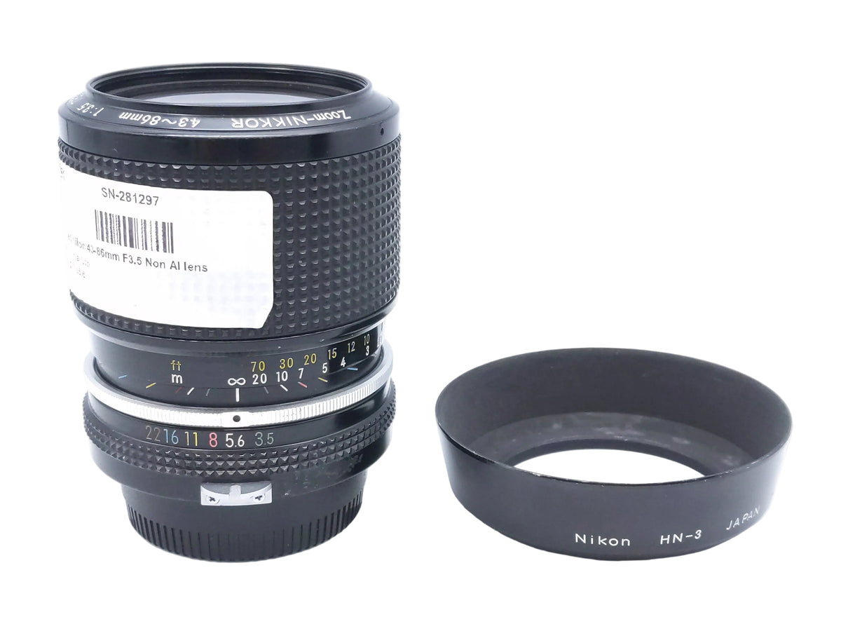 Used Nikon 43-86mm F3.5 Non AI lens
