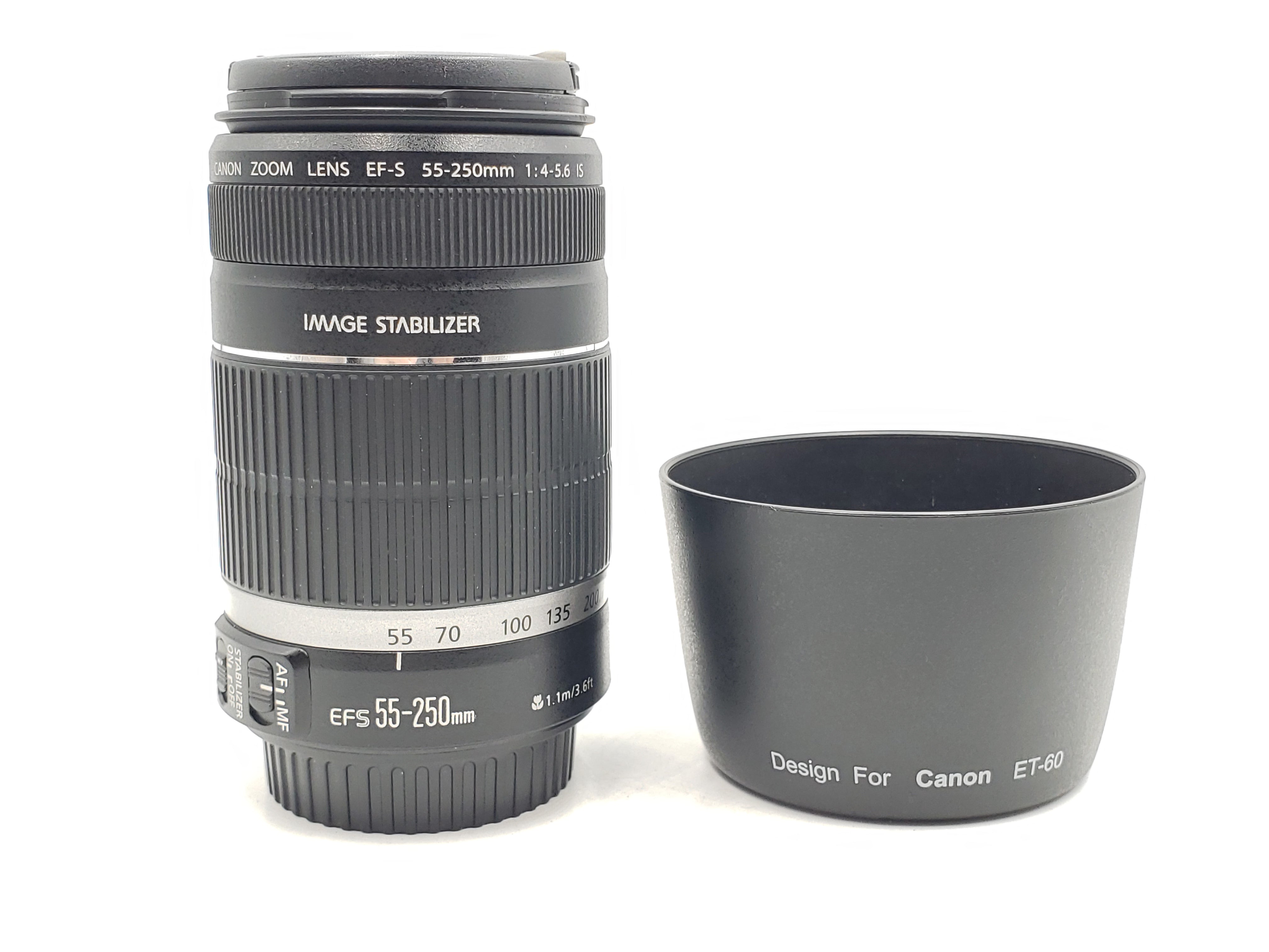 Canon キャノン EF-S 55-250mm f4-5.6 IS 稼働品　B173 キヤノン Canon EF-S 55-250mm F4-5.6 IS STM 望遠レンズ 一眼レフ