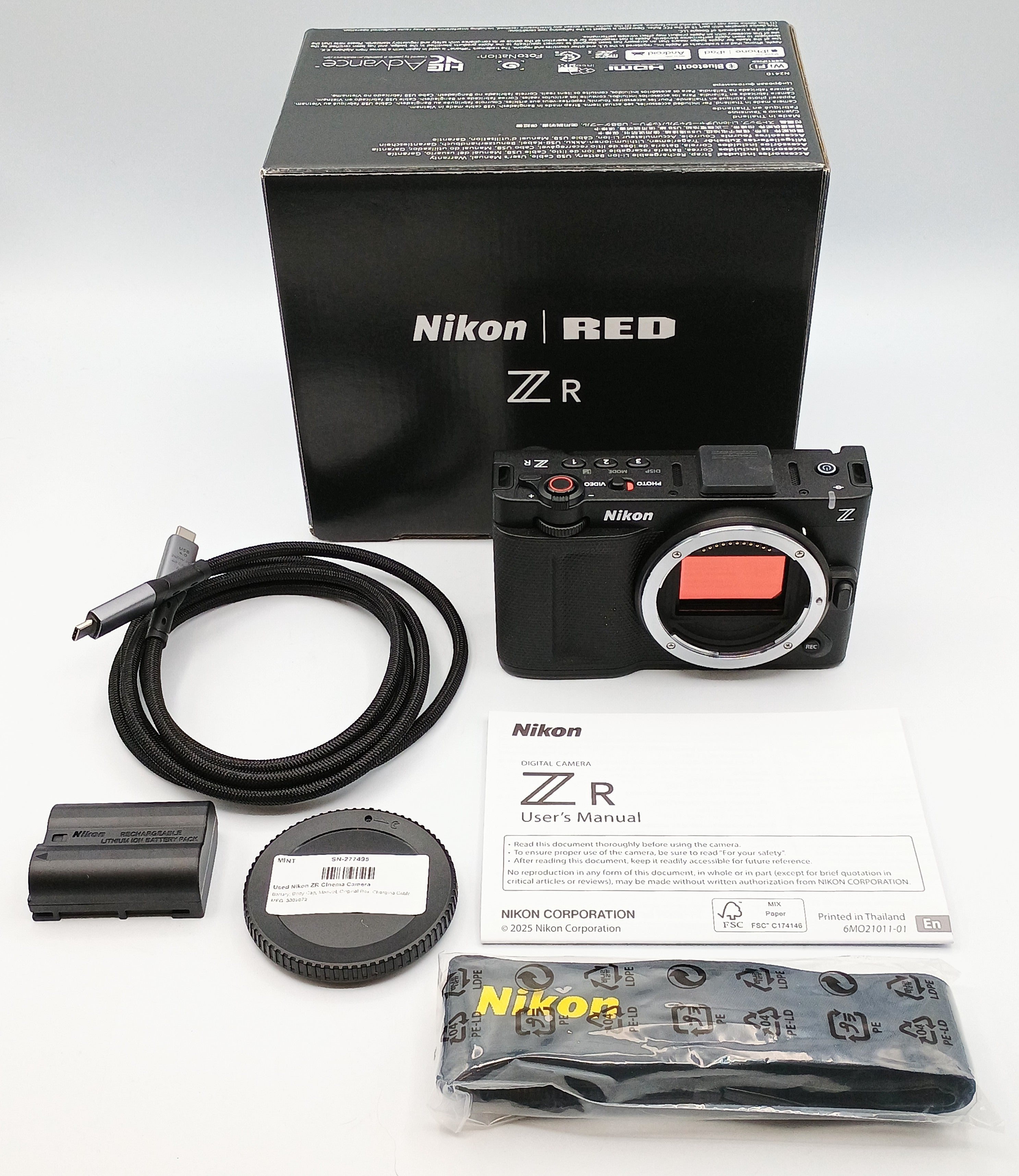 Used Nikon ZR Cinema Camera
