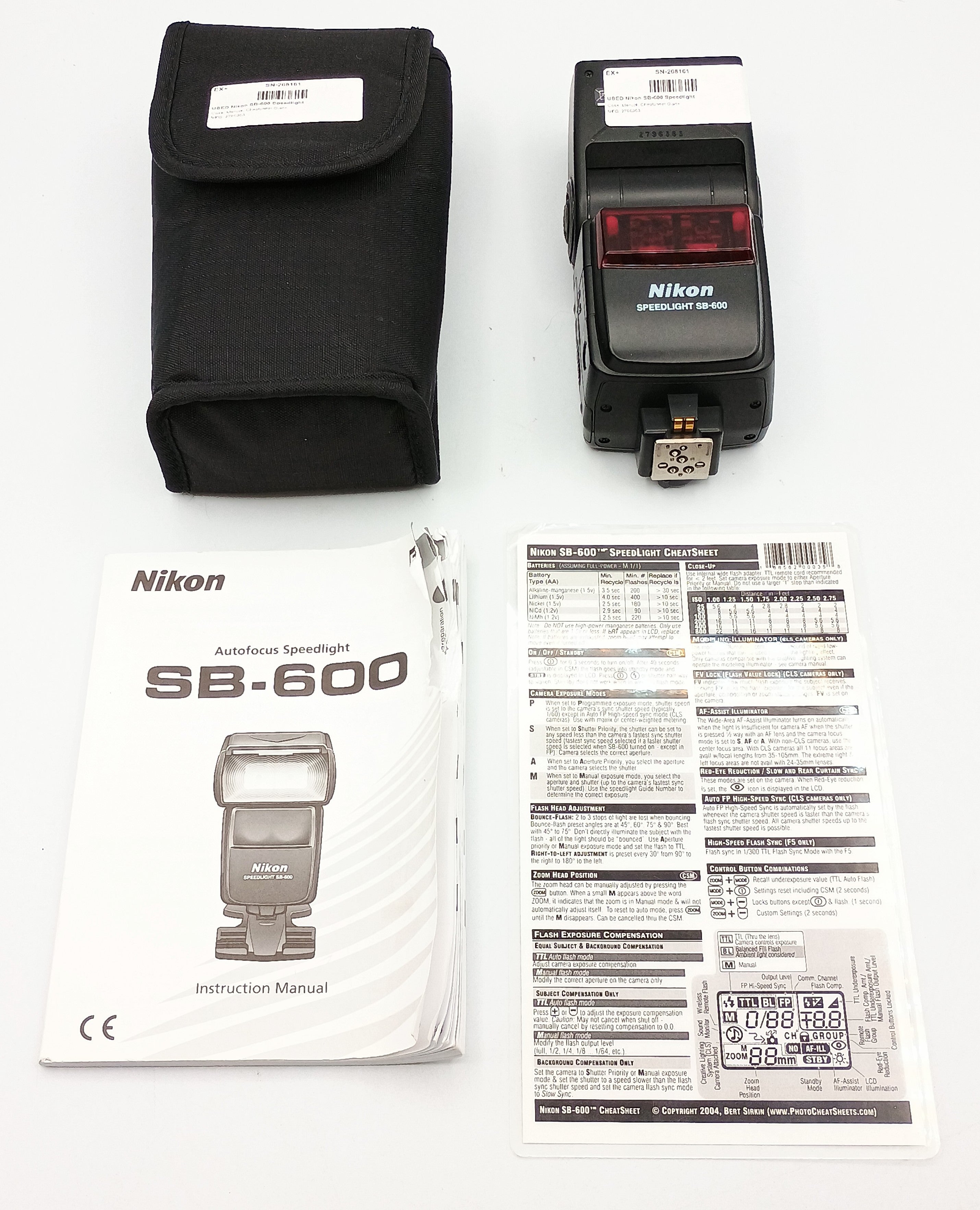 USED Nikon SB-600 Speedlight
