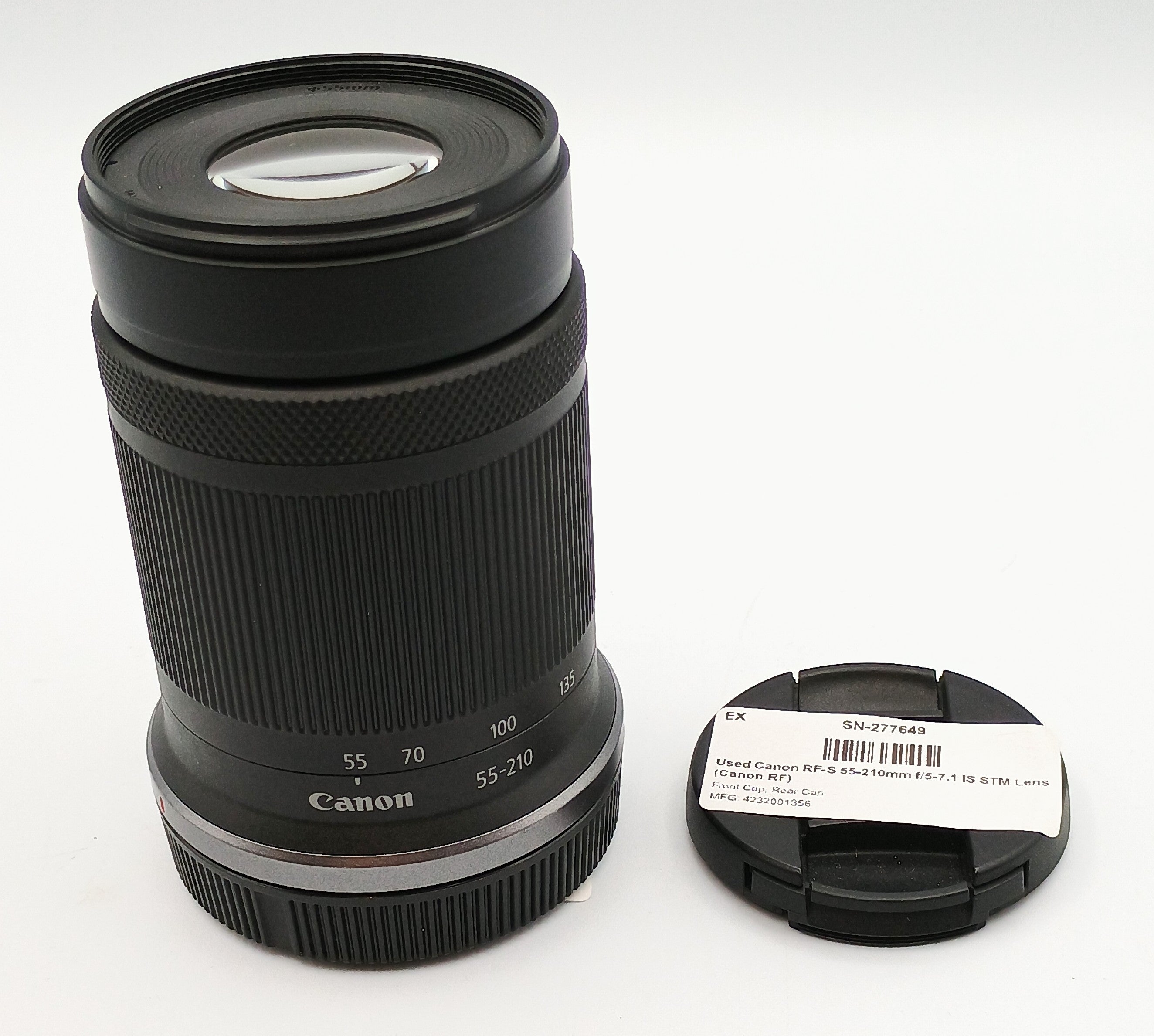 Used Canon RF-S 55-210mm f/5-7.1 IS STM Lens (Canon RF)