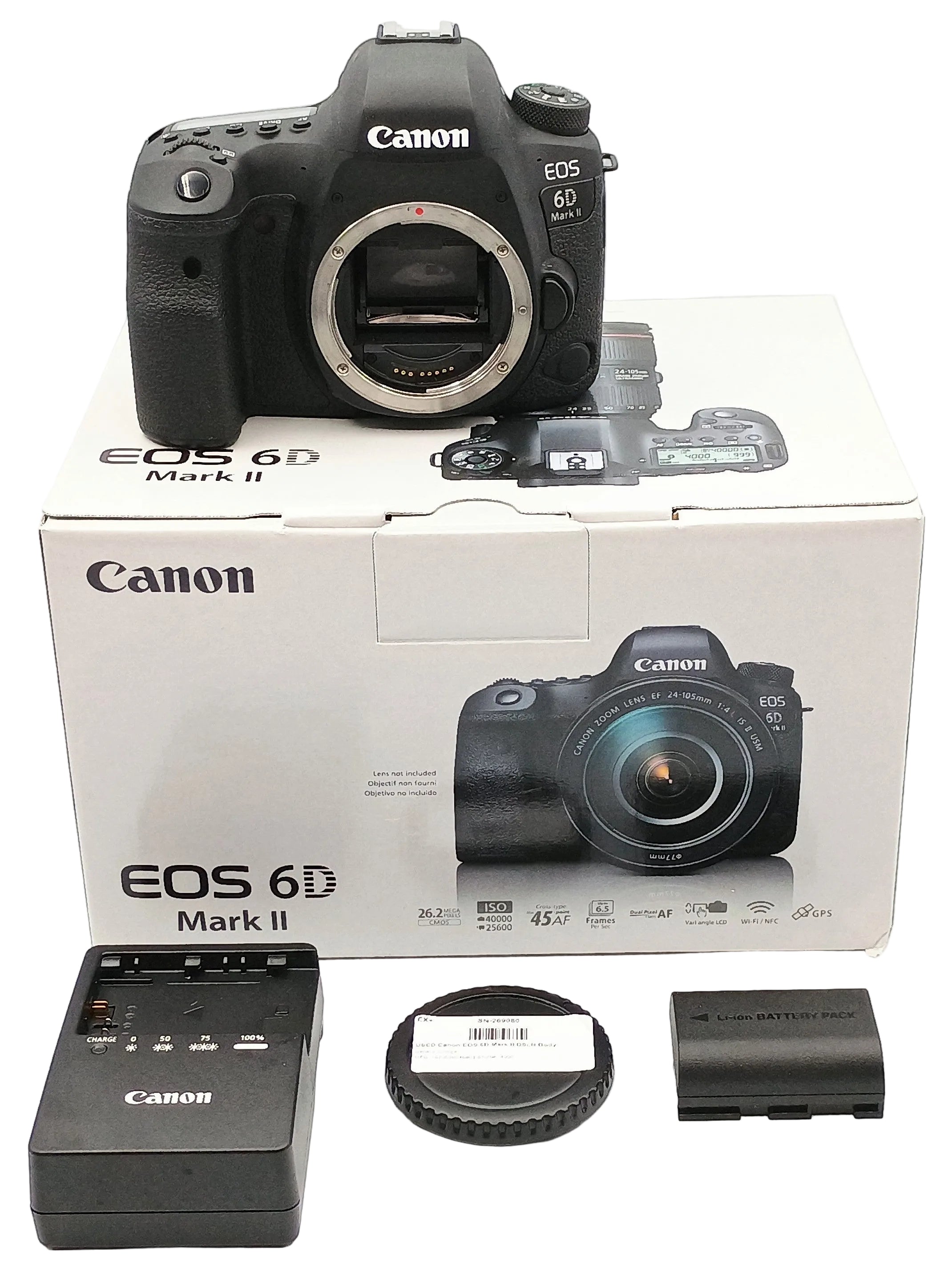 USED Canon EOS 6D Mark II DSLR Body