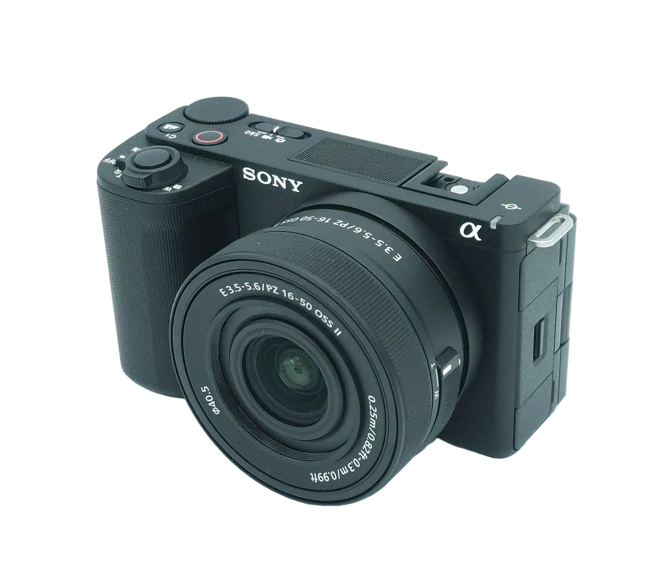 Used Sony ZV-E10 II with 16-50mm lens Mirrorless Camera (Black)