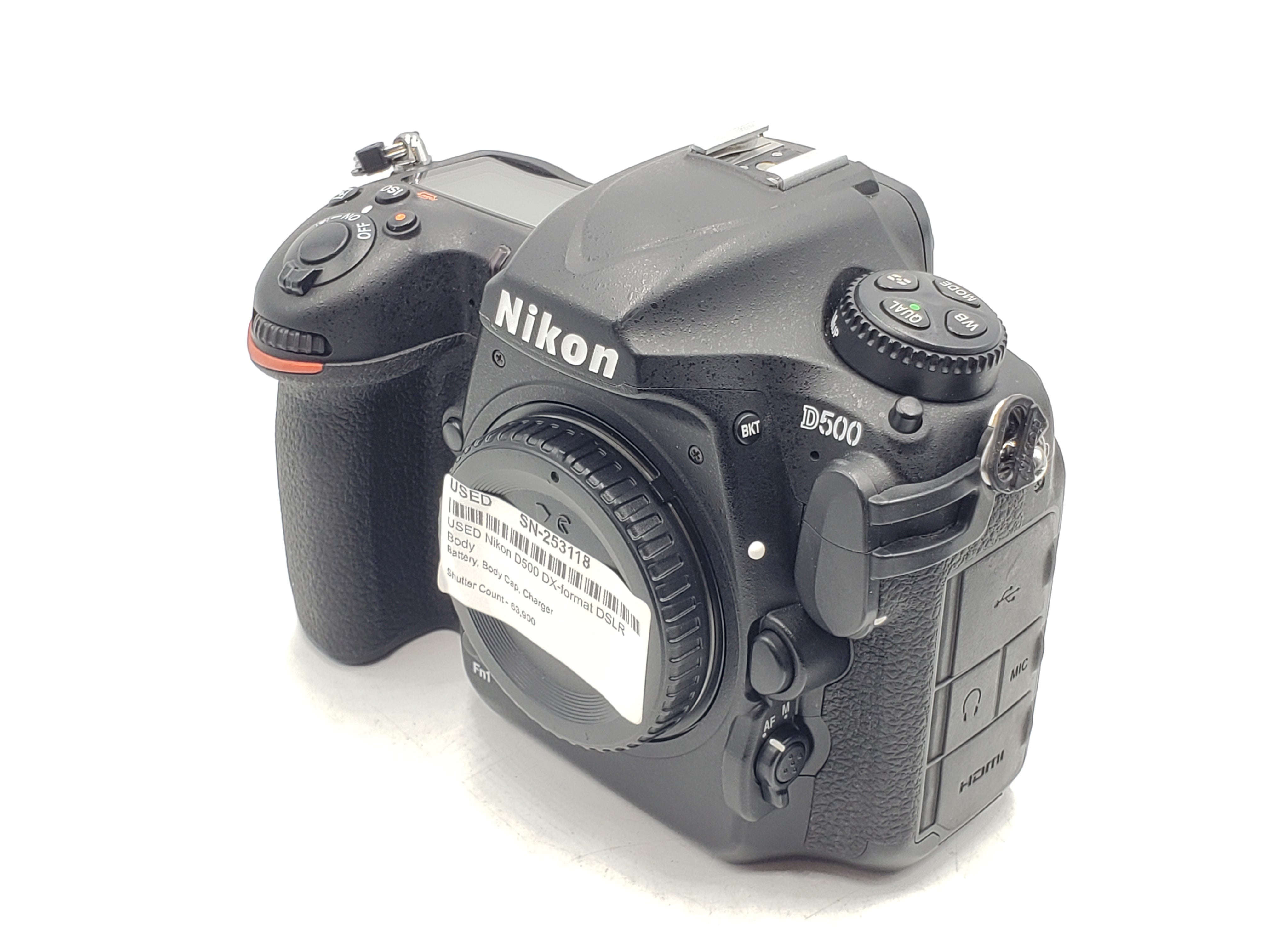 USED Nikon D500 DX-format DSLR Body