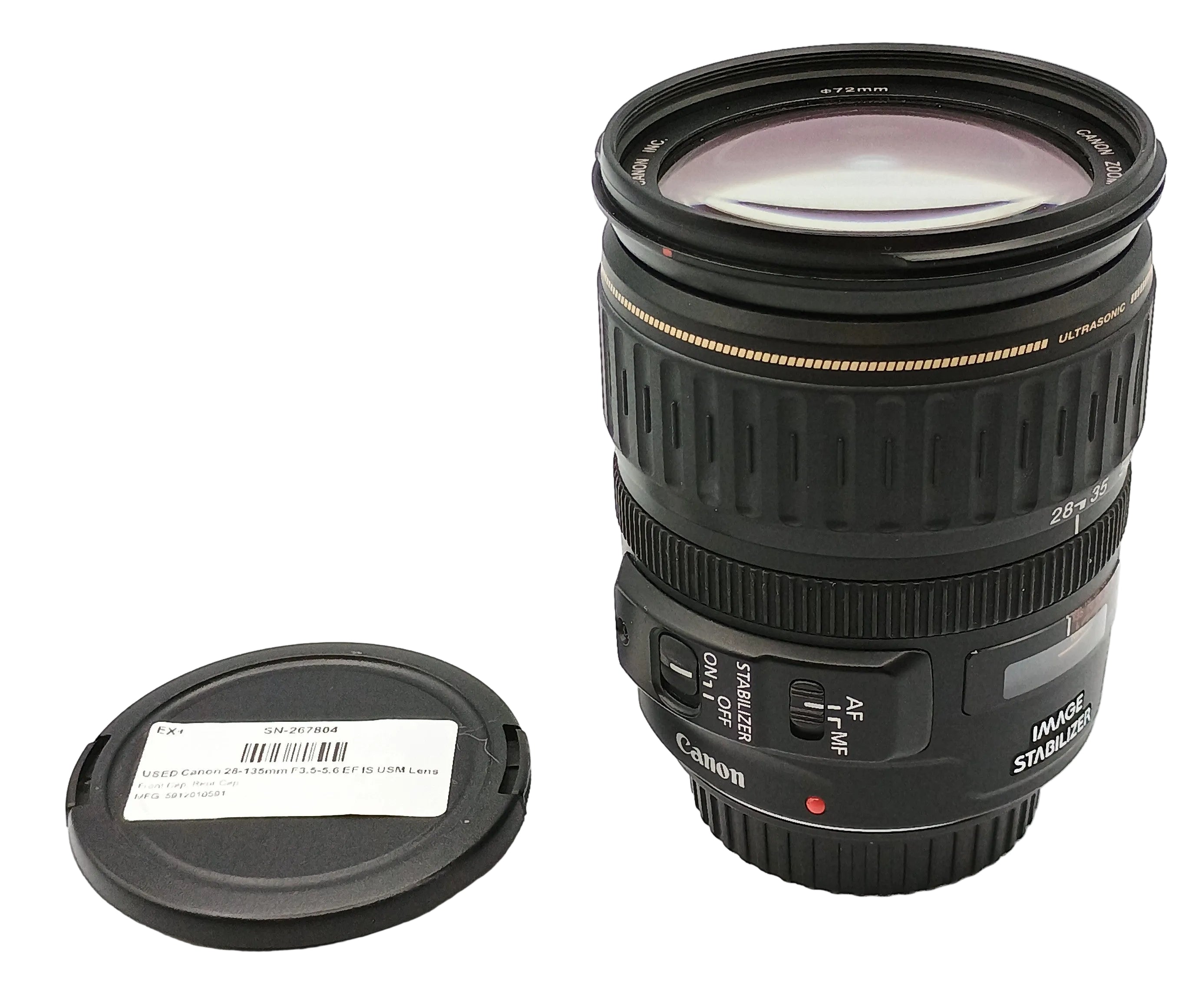 USED Canon 28-135mm F3.5-5.6 EF IS USM Lens