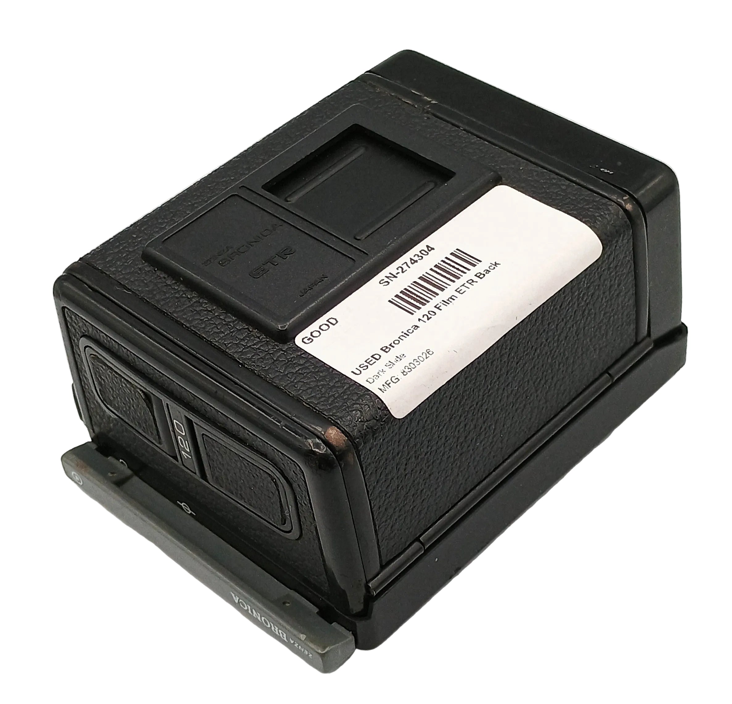 USED Bronica 120 Film ETR Back