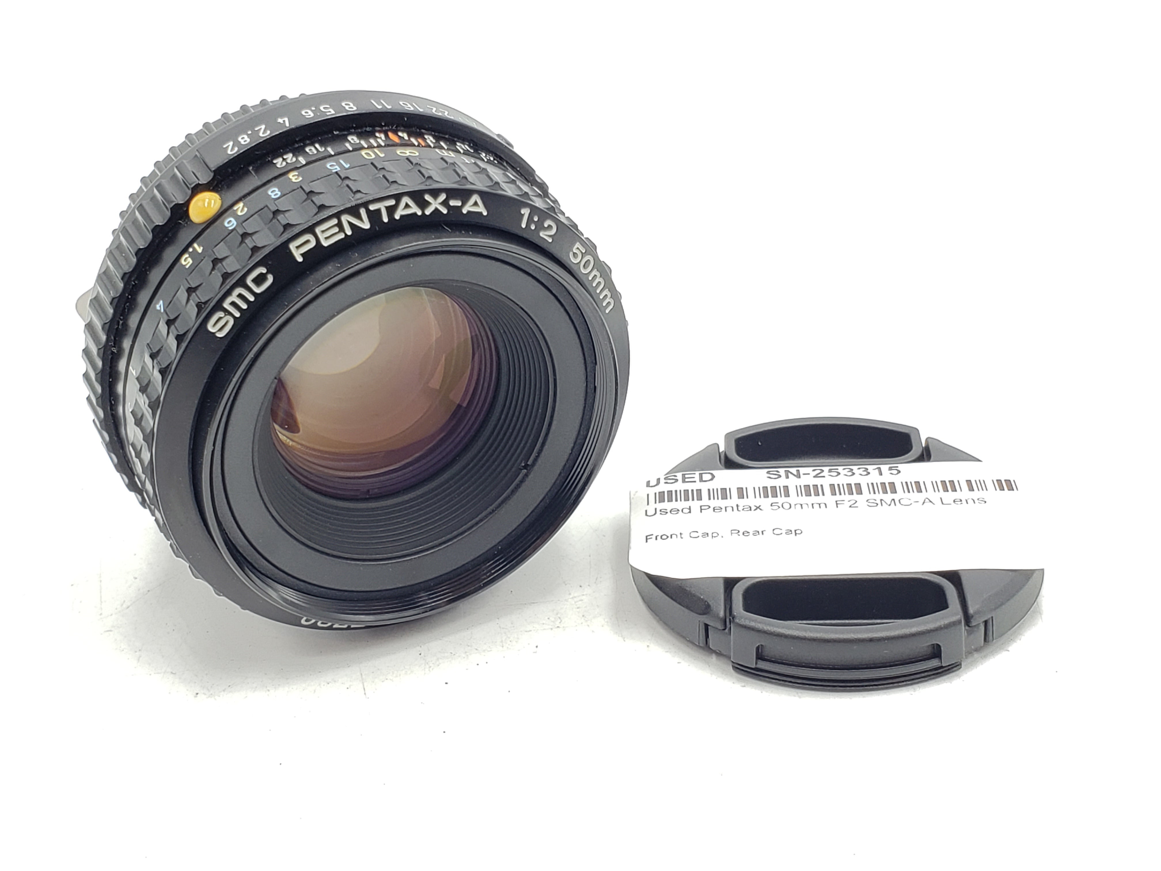 Used Pentax 50mm F2 SMC-A Lens