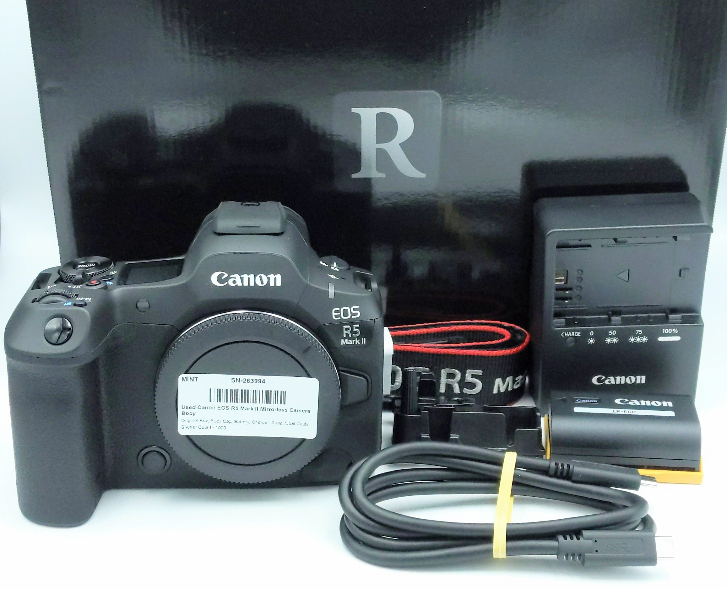 Used Canon EOS R5 Mark II Mirrorless Camera Body