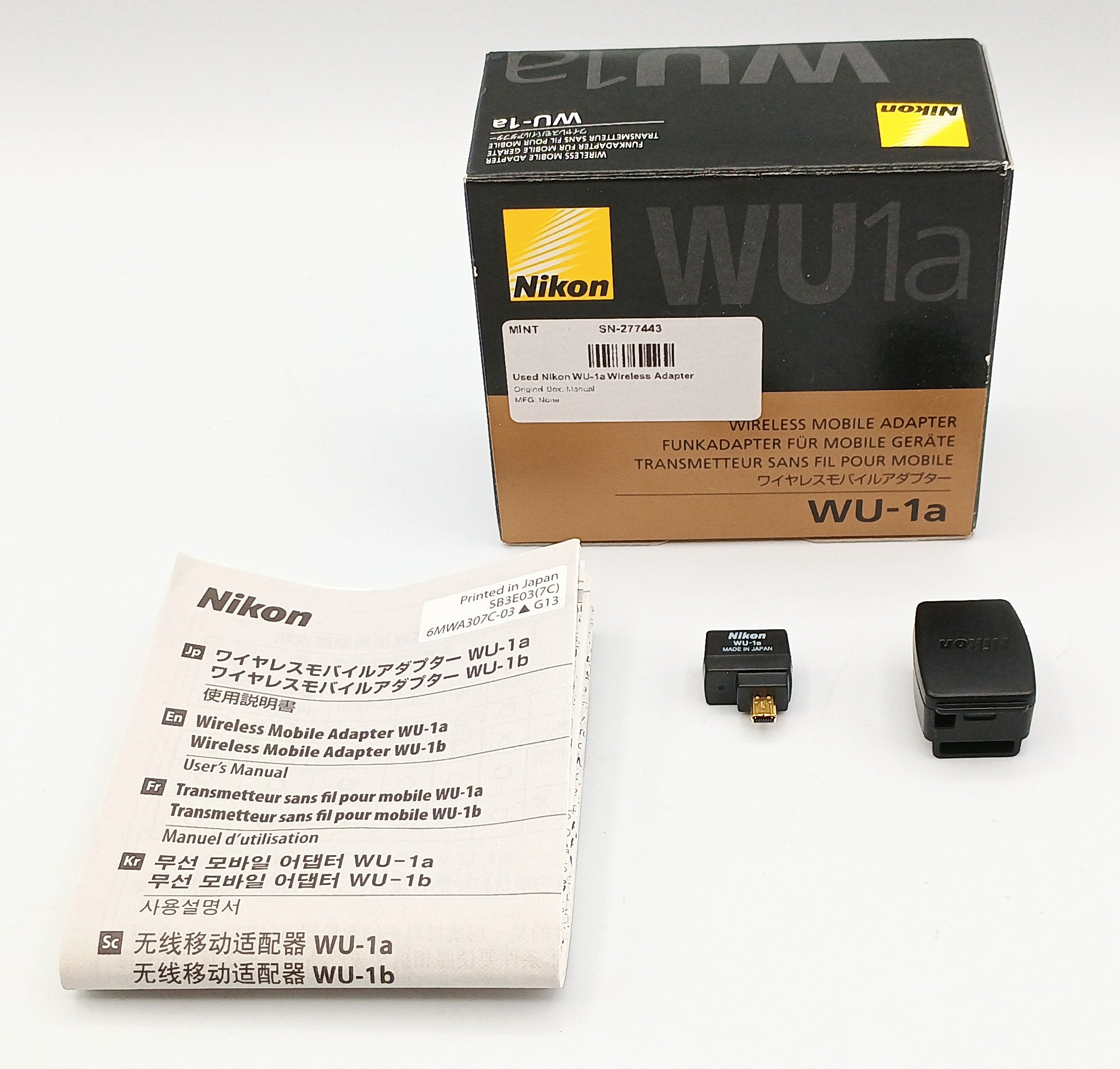 Used Nikon WU-1a Wireless Adapter