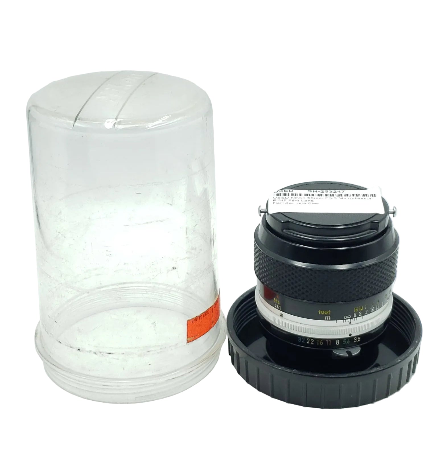 USED Nikon 55mm F3.5 Micro-Nikkor-P MF Film Lens