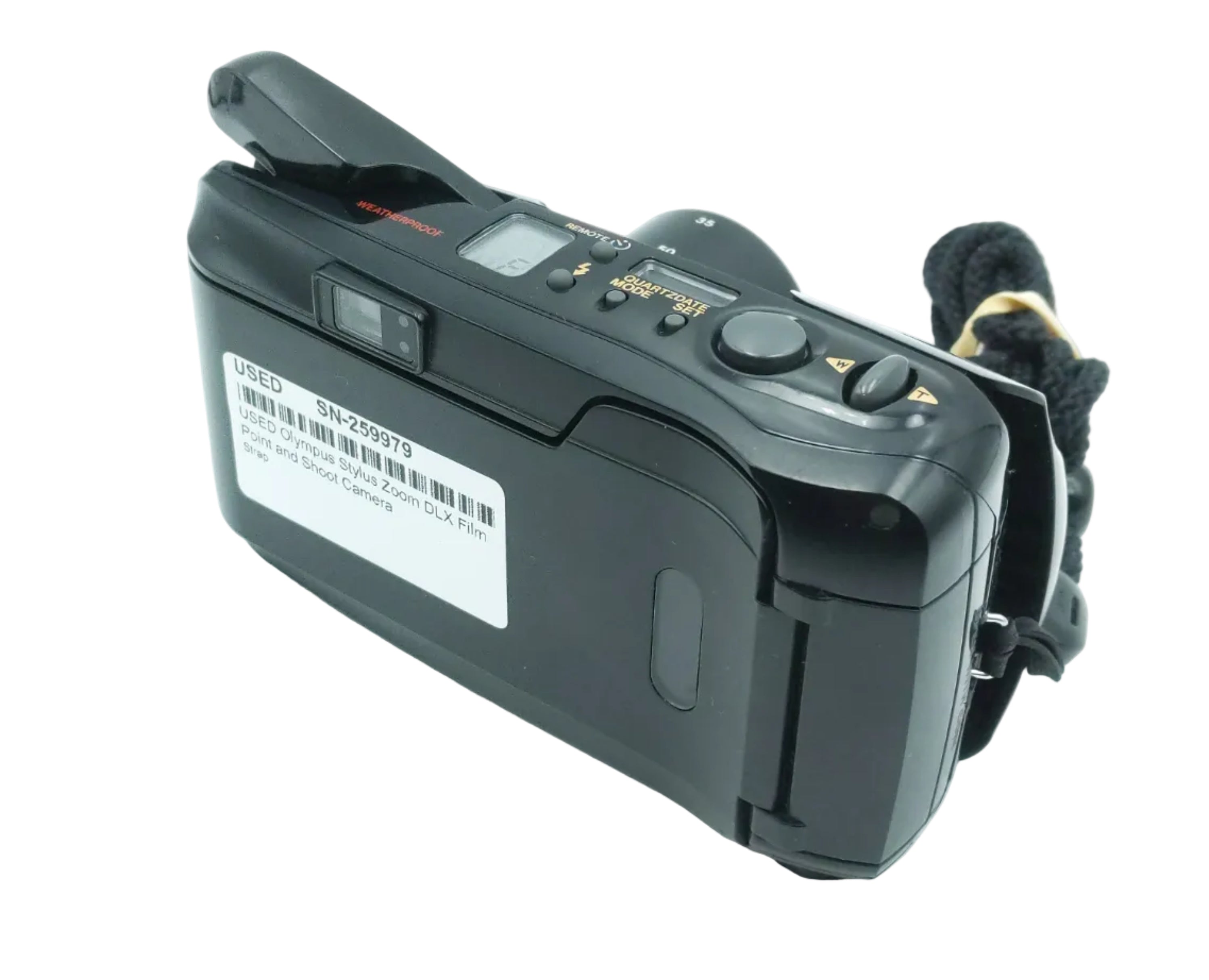 USED Olympus Stylus Zoom DLX Film Point and Shoot Camera