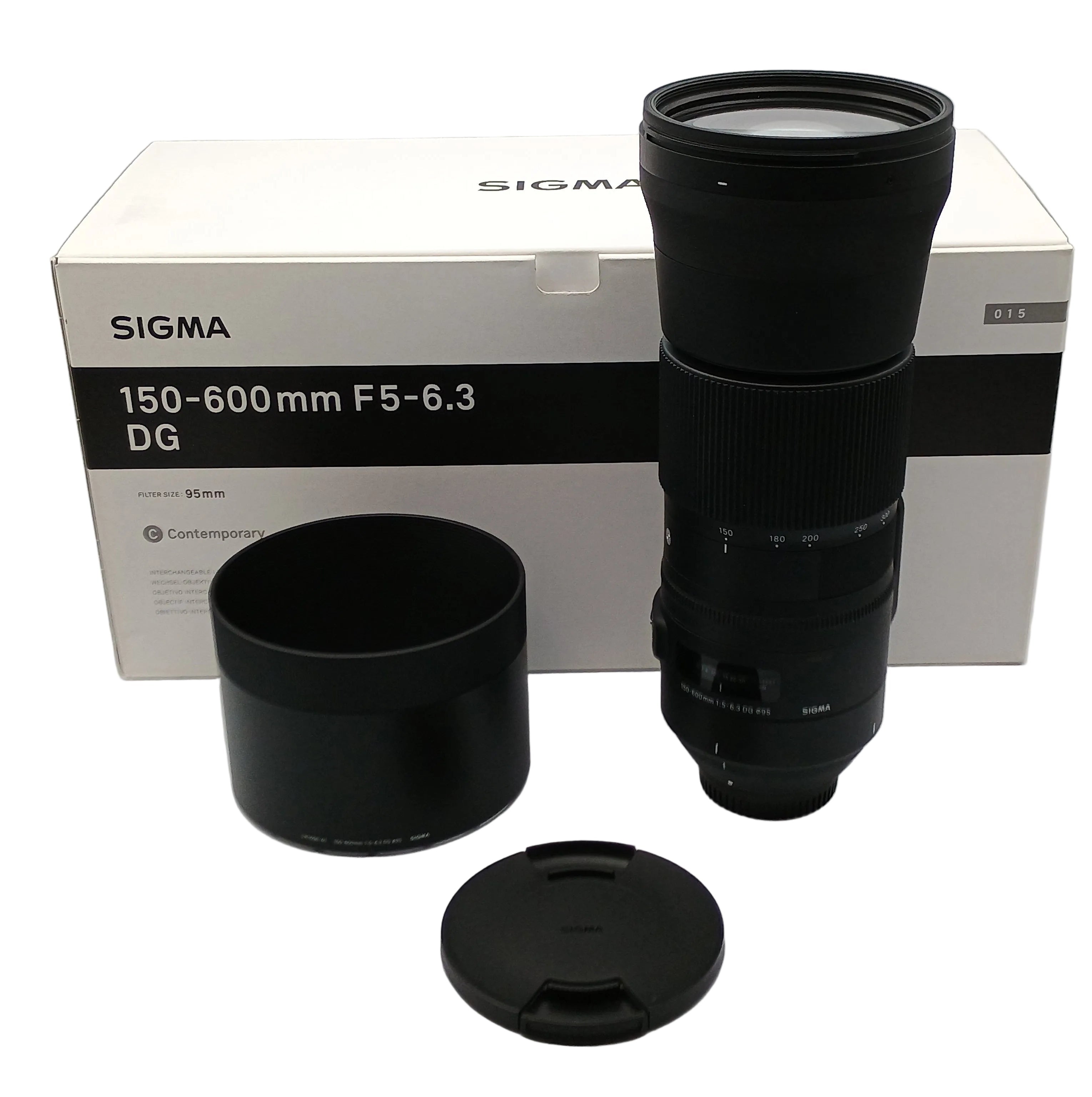 USED Sigma 150-600mm f/5-6.3 DG OS HSM Contemporary Lens for Nikon