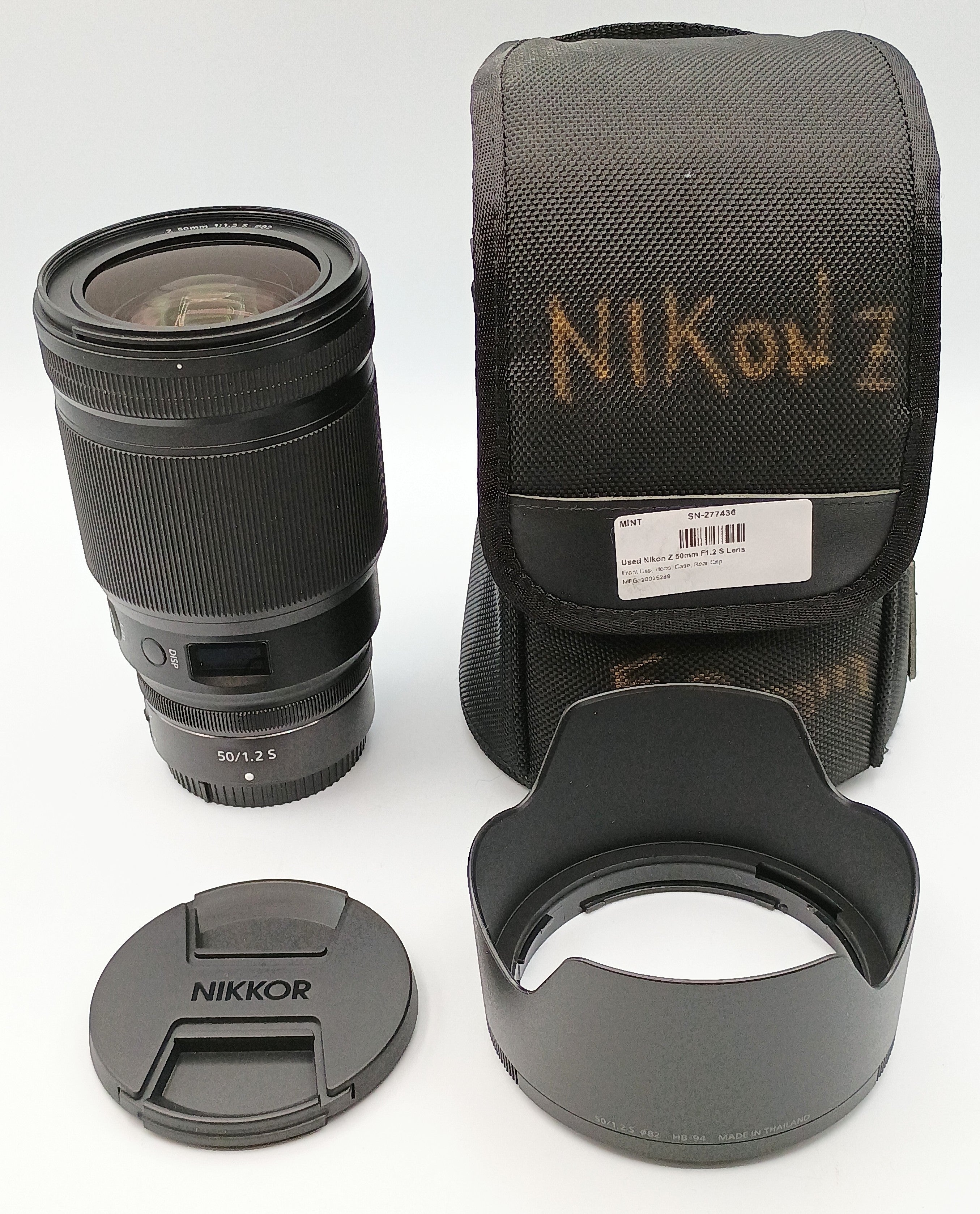 Used Nikon Z 50mm F1.2 S Lens