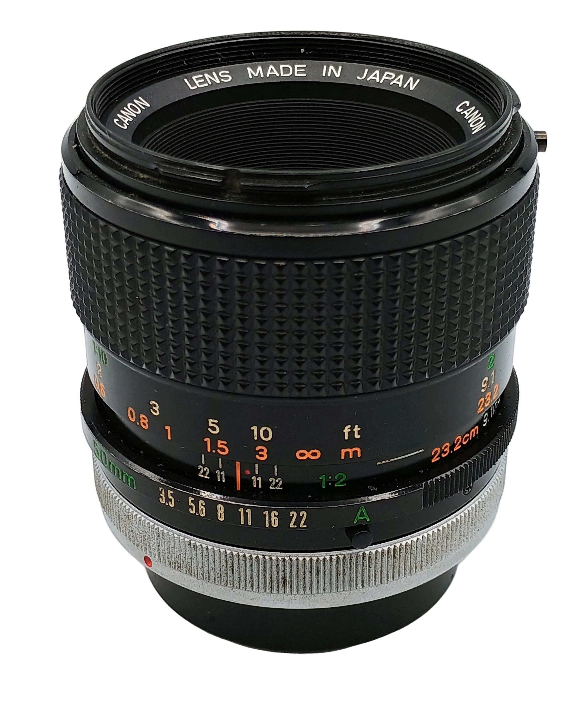 Used Canon 50mm F3.5 SSC FD lens
