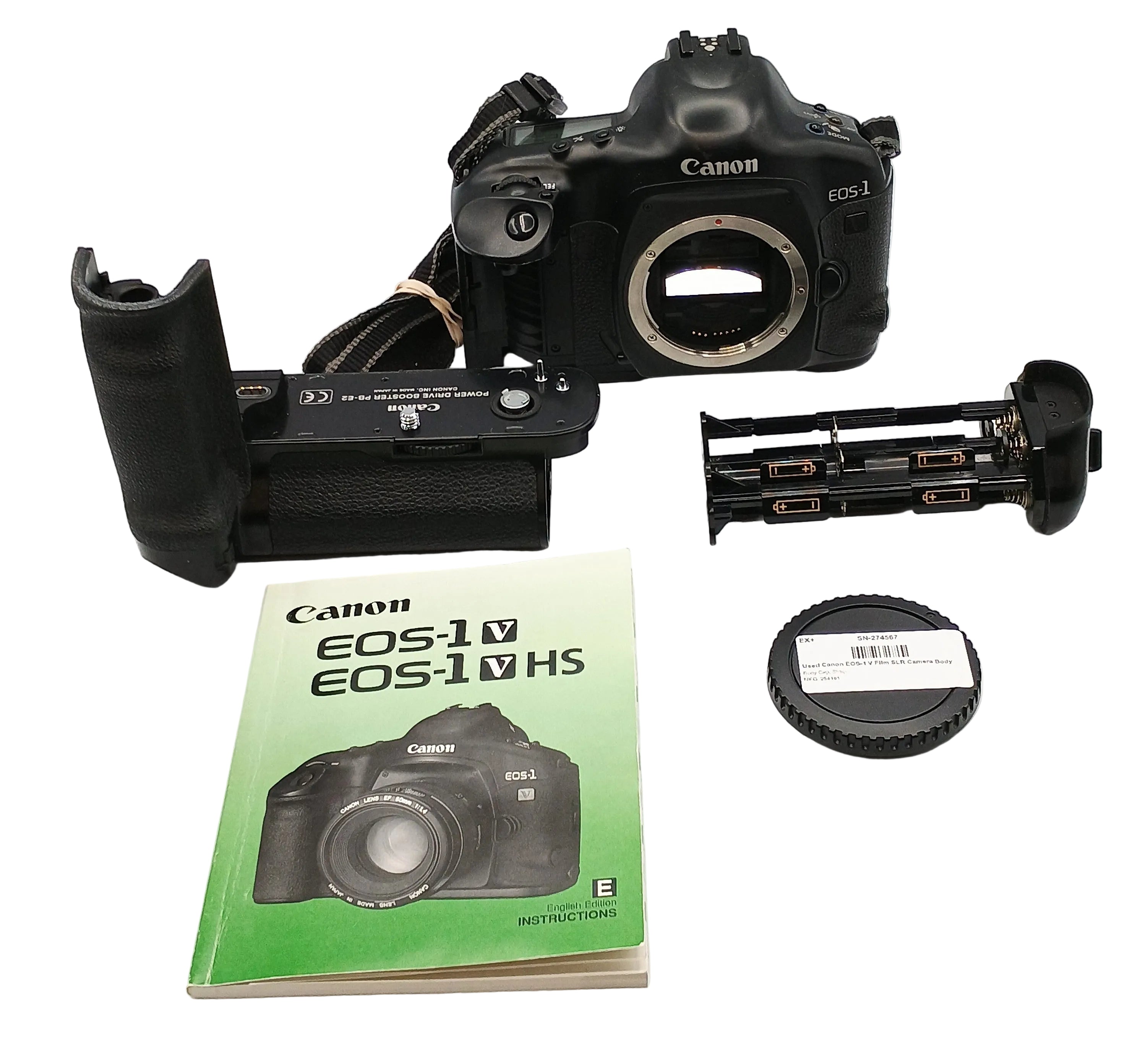 Used Canon EOS-1 V Film SLR Camera Body