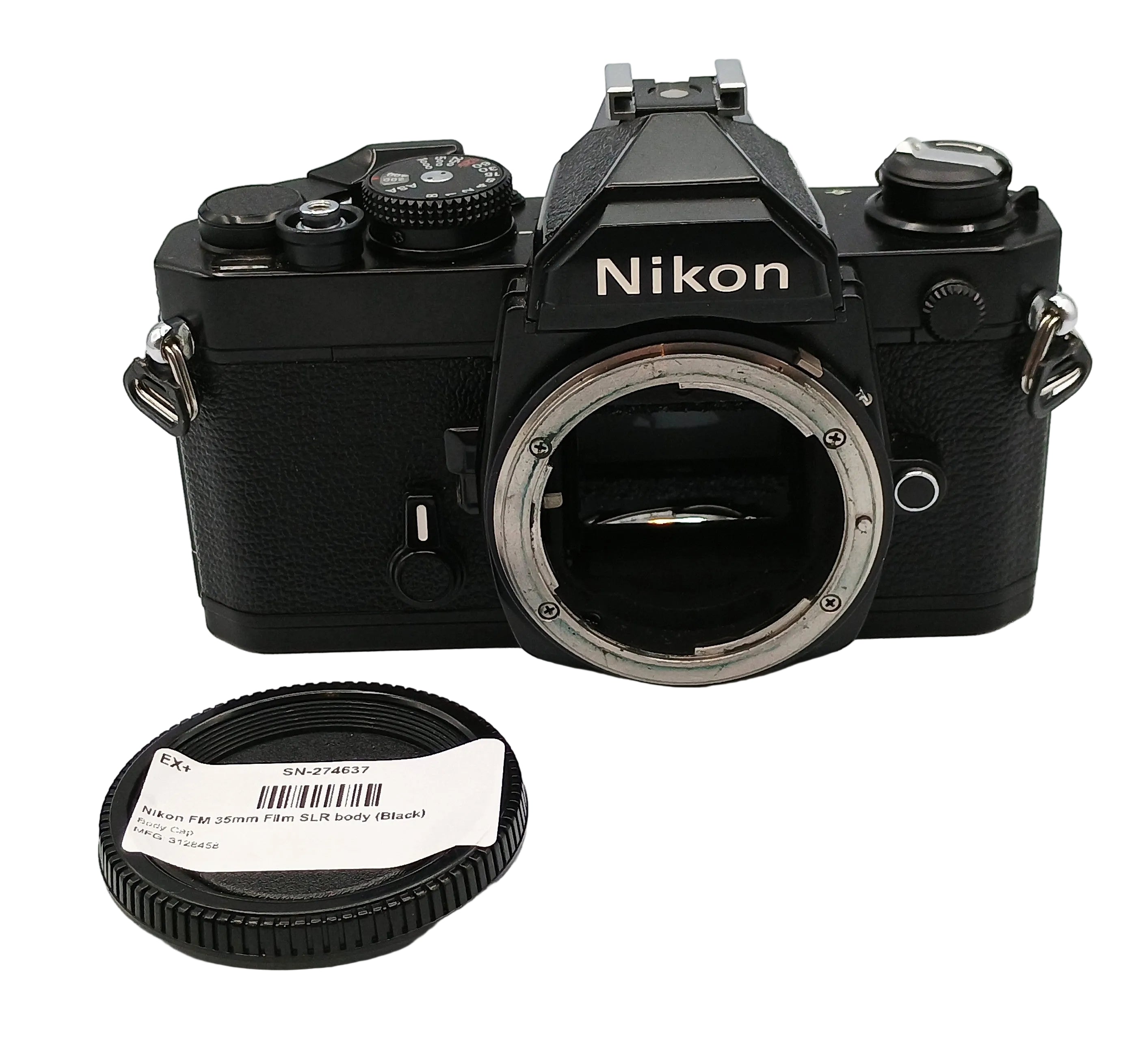 Nikon FM 35mm Film SLR body (Black)