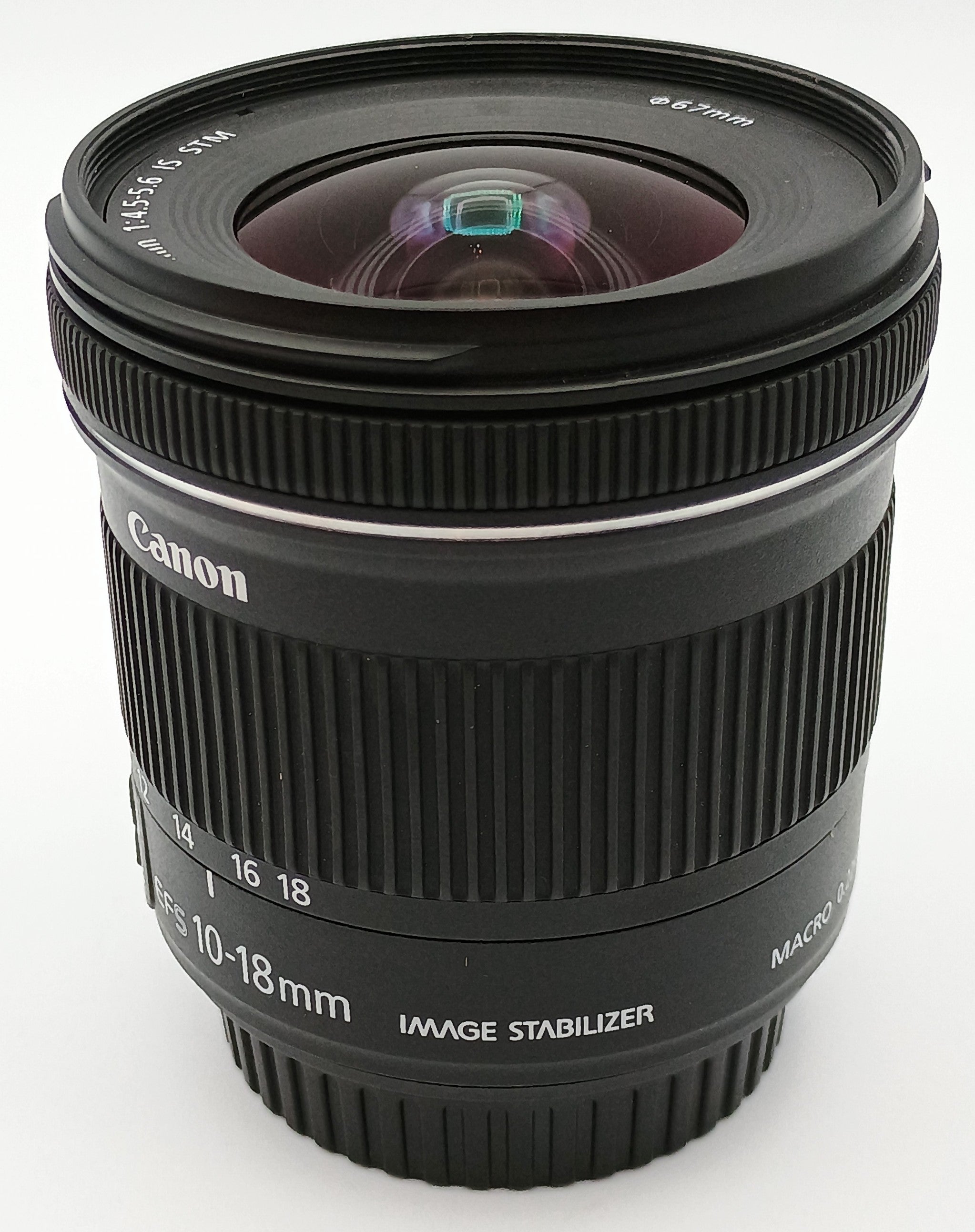 USED Canon EF-S 10-18mm f4.5-5.6 IS STM Lens
