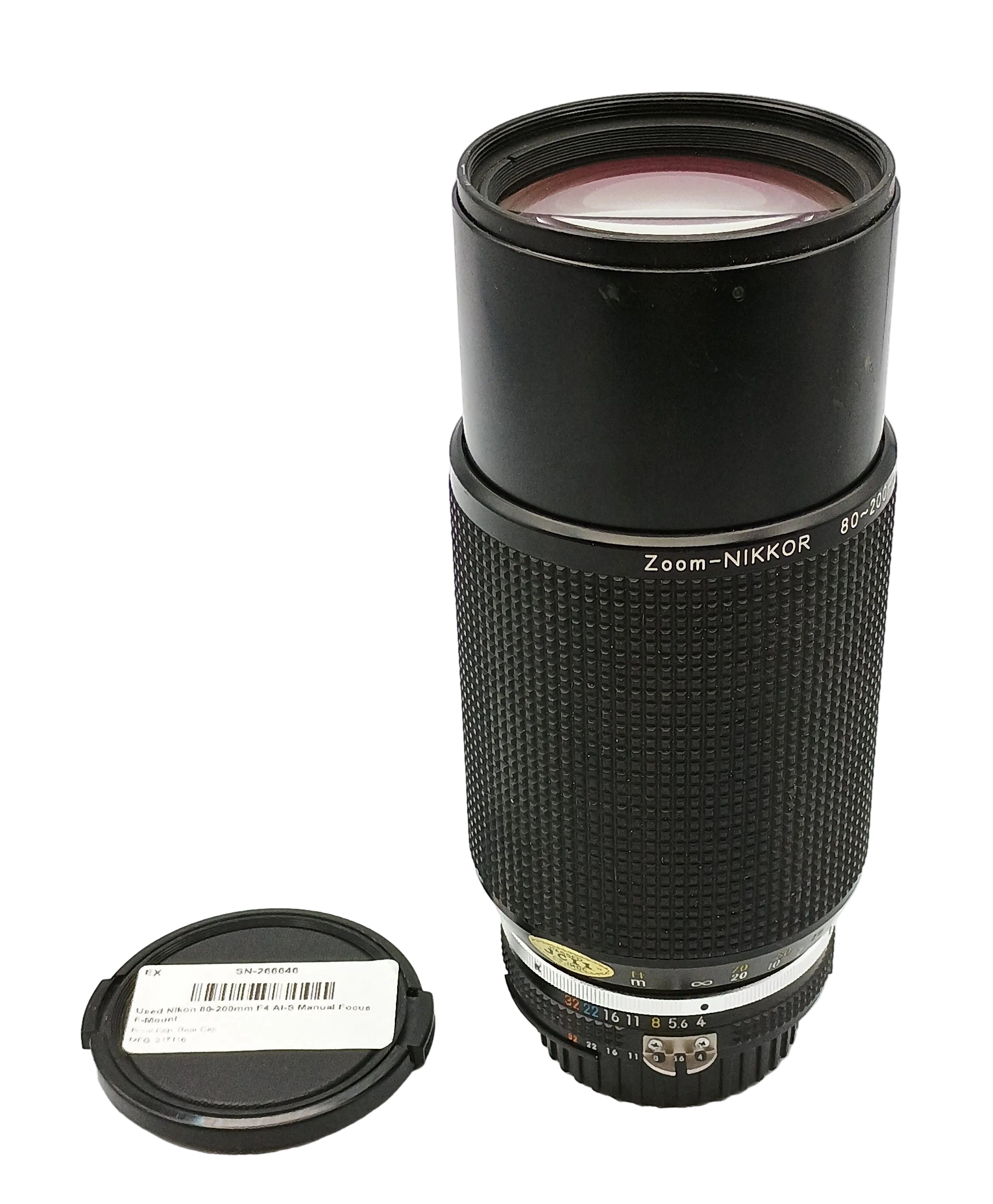 Used Nikon 80-200mm F4 AI-S Manual Focus F-Mount
