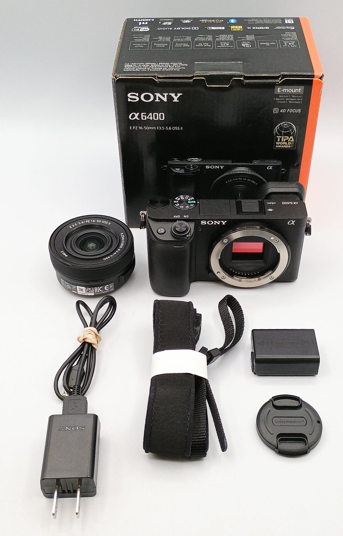Used Sony a6400 Mirrorless Camera Kit with 16-50mm lens
