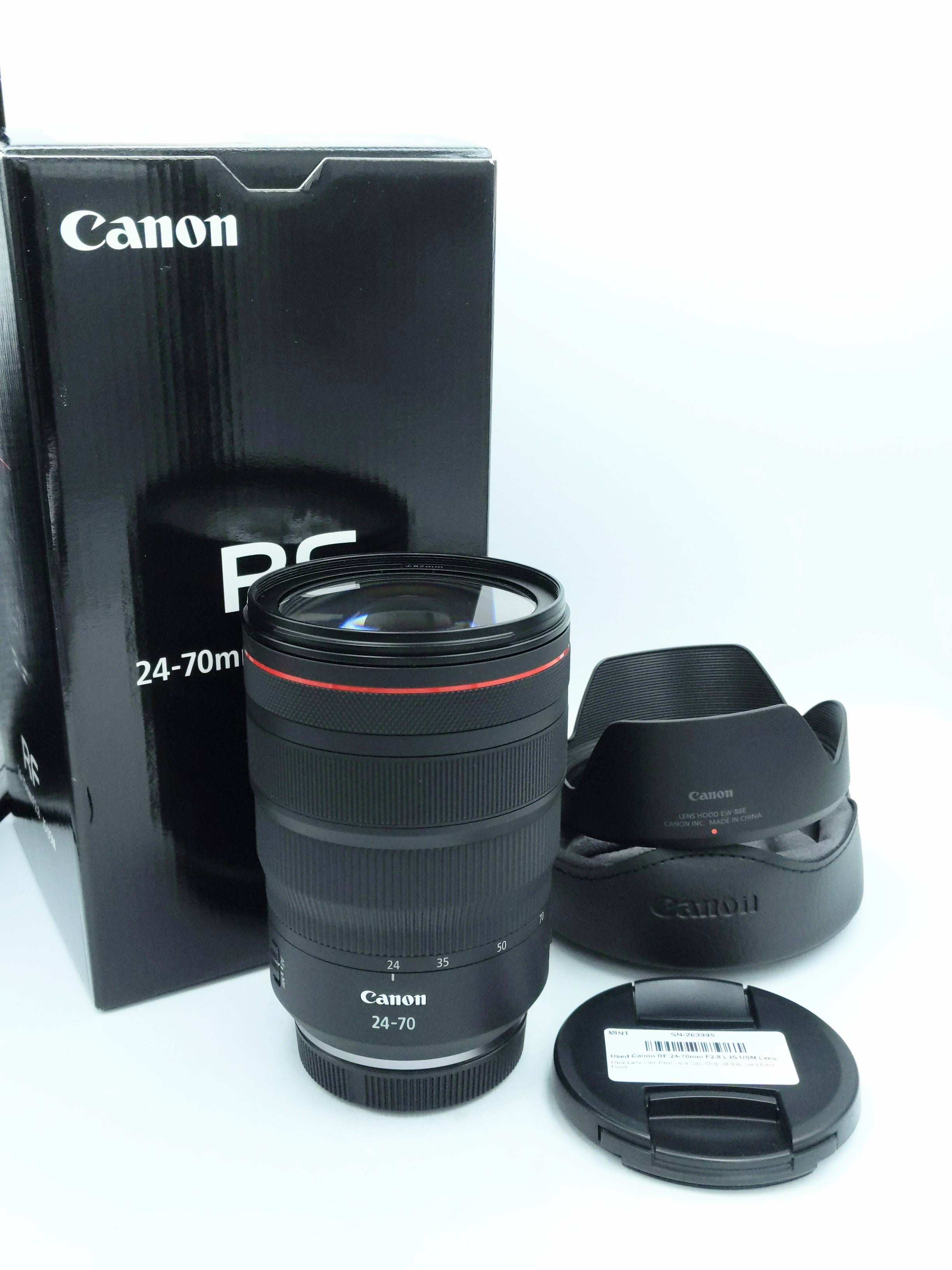 Used Canon RF 24-70mm F2.8 L IS USM Lens
