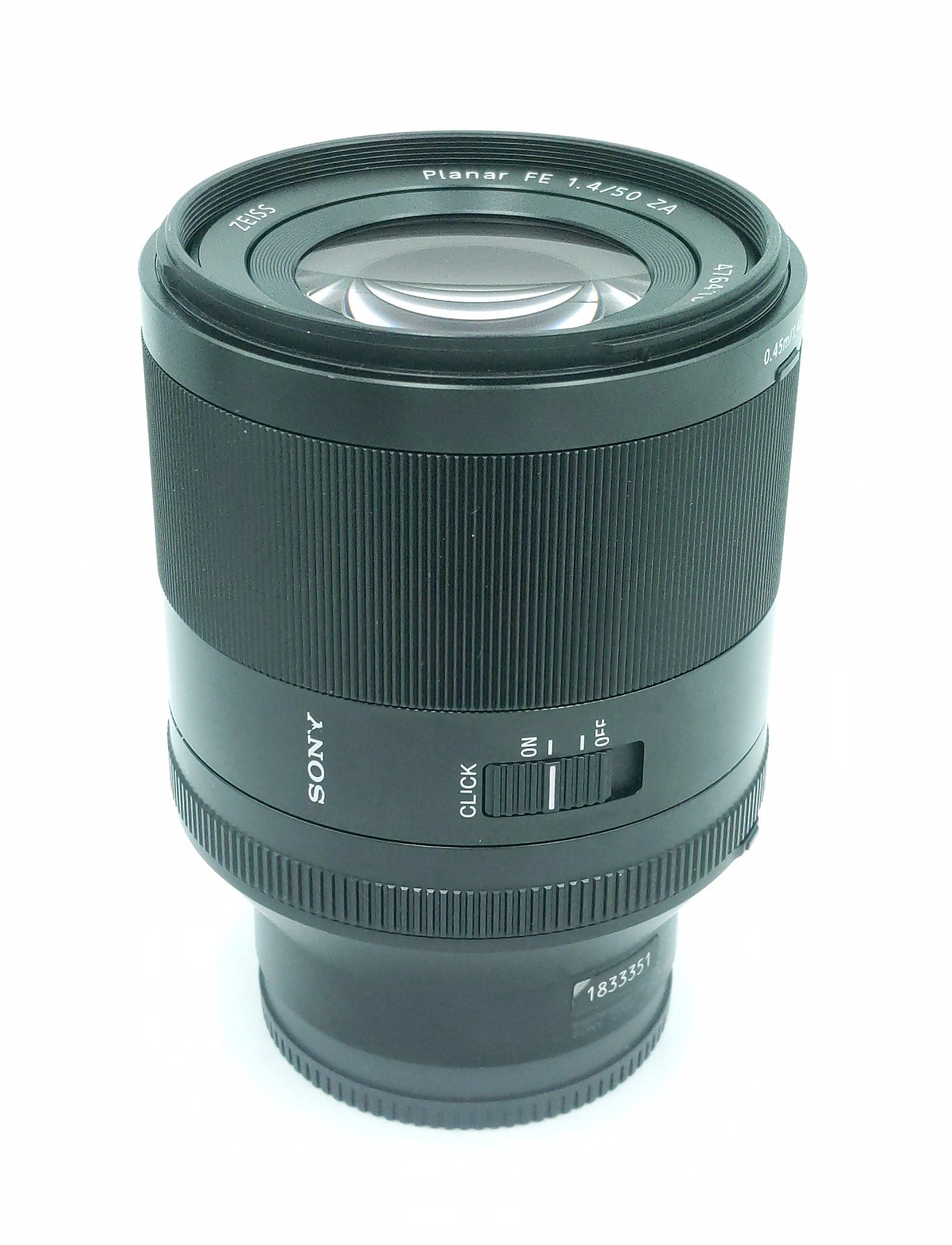Used Sony 50mm F1.4 Planar T* FE Lens