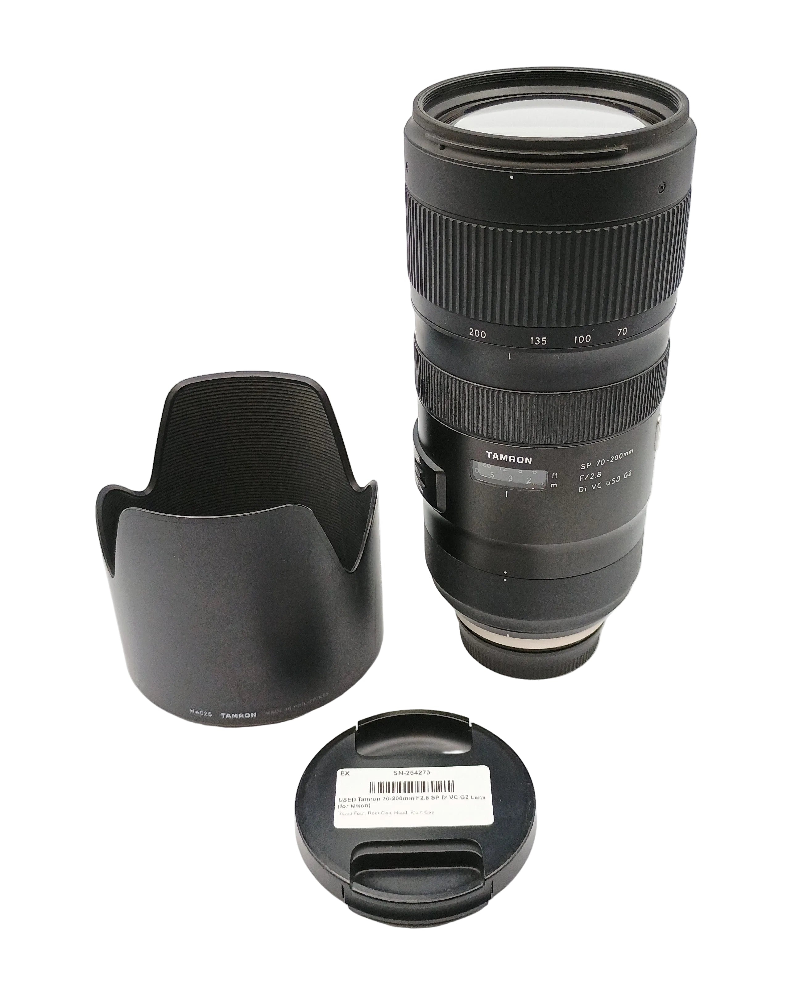 USED Tamron 70-200mm F2.8 SP Di VC G2 Lens (for Nikon)