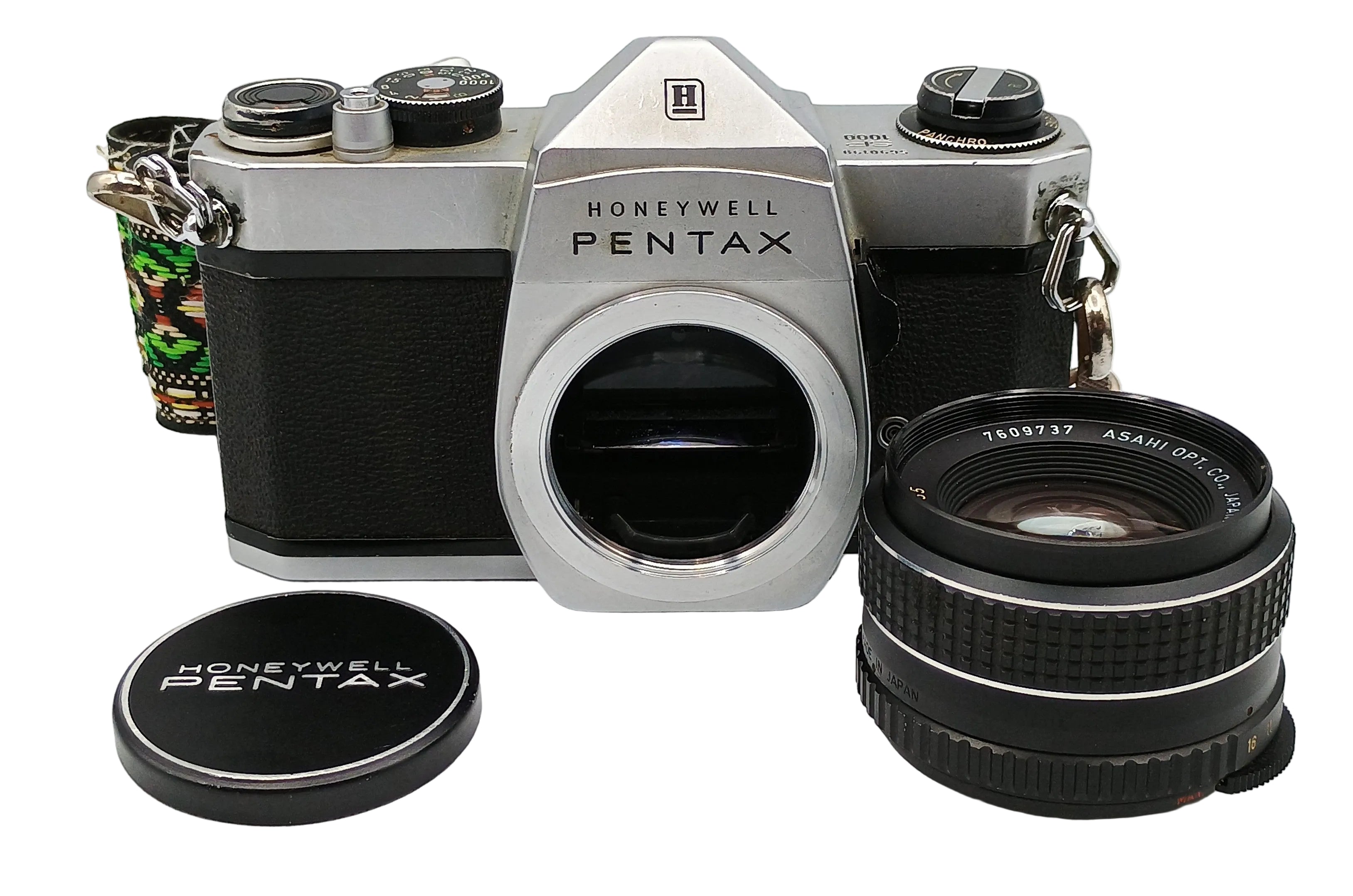 USED Honeywell Pentax SP 1000 w/ 55mm F2 Asahi SMC Takumar Lens