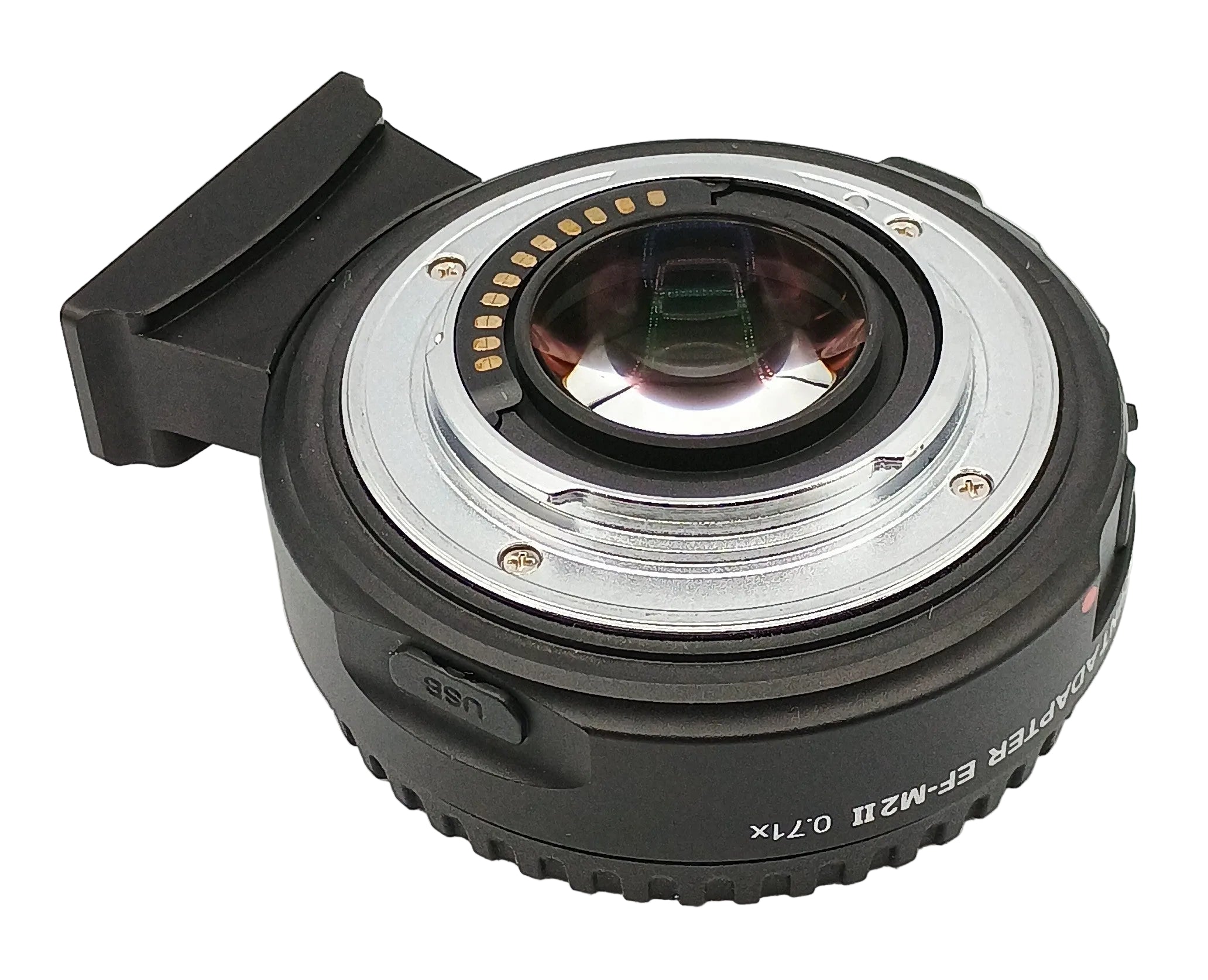 Used Viltrox EF-EOS M2 0.71x Lens Mount Adapter for Canon EF-Mount Lens to Canon EF-M-Mount Camera -Booster