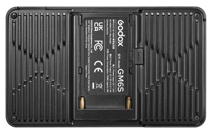 Godox GM6S 5.5" 4K HDMI Touchscreen Ultrabright On-Camera Monitor